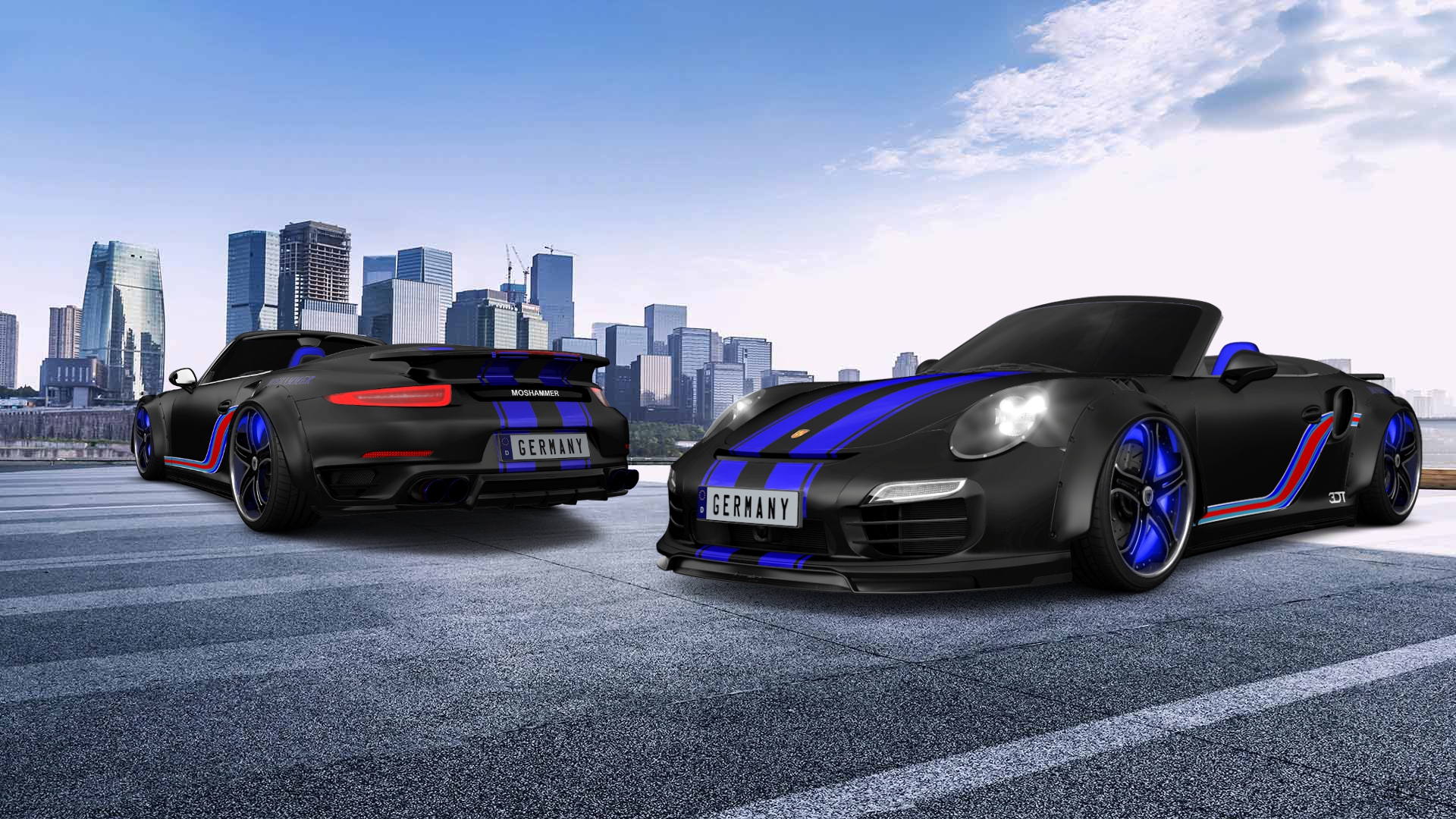 Porsche 911 Turbo S 2 Door Convertible 2014 tuning