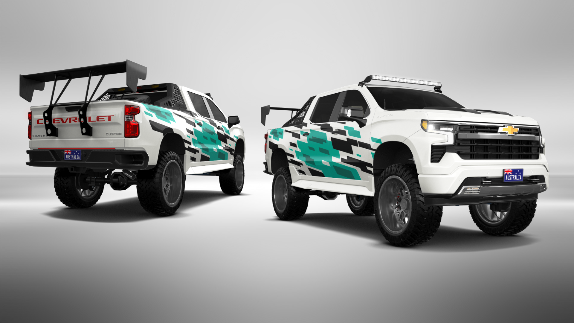 Chevrolet Silverado 1500 Crew Cab 5.8 ft box 4 Door pickup truck 2023 tuning