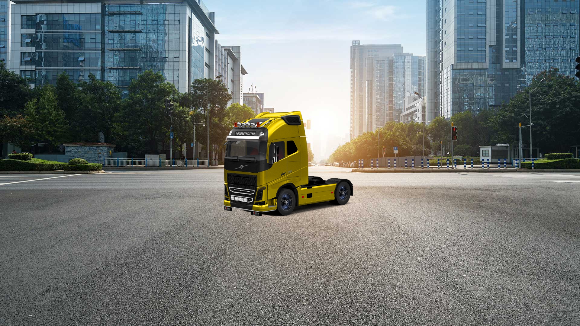 Volvo FH16 Globetrotter XL Cab Truck 2013 tuning