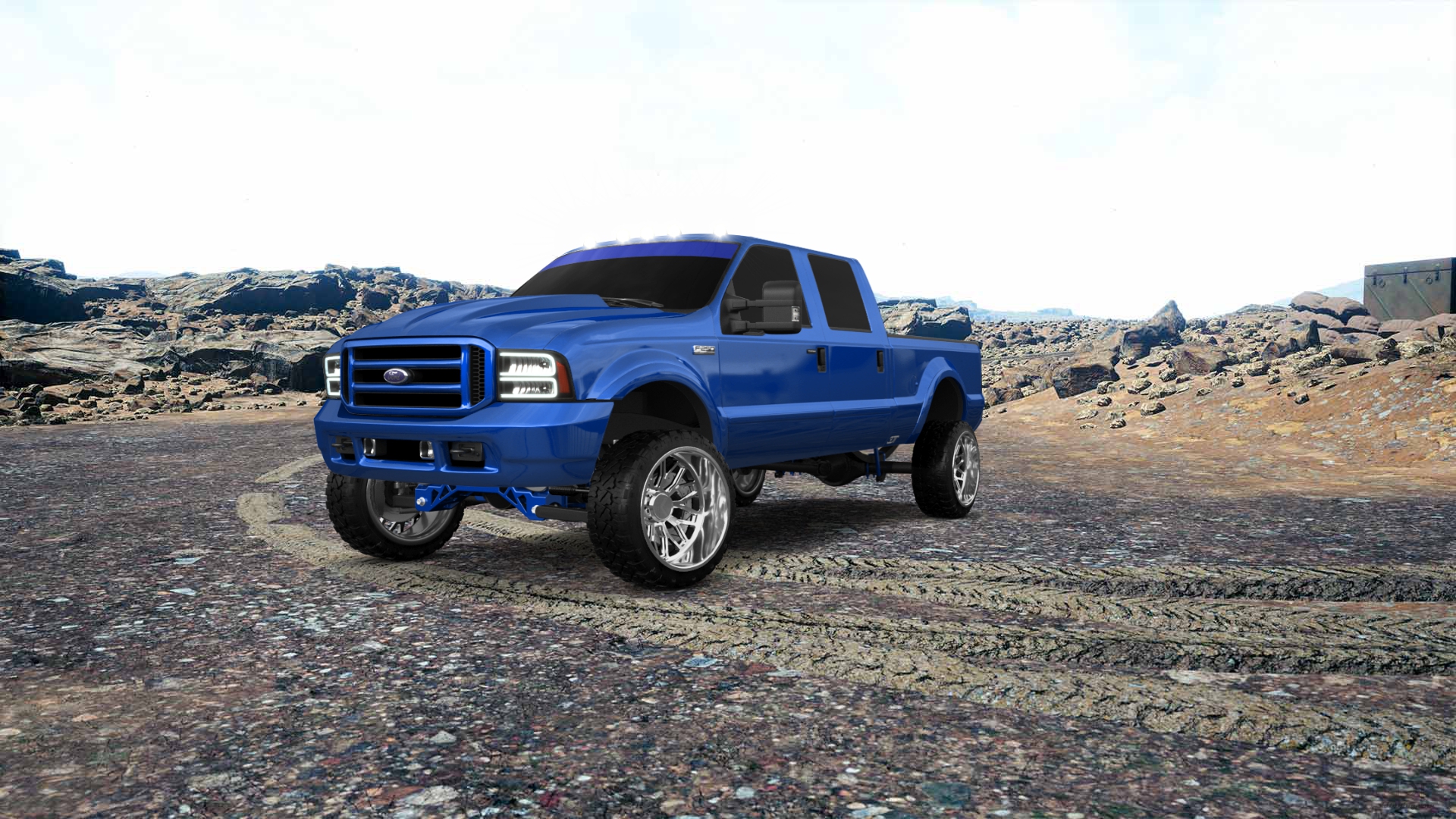 Ford F-250 Crew Cab 4 Door pickup truck 1999