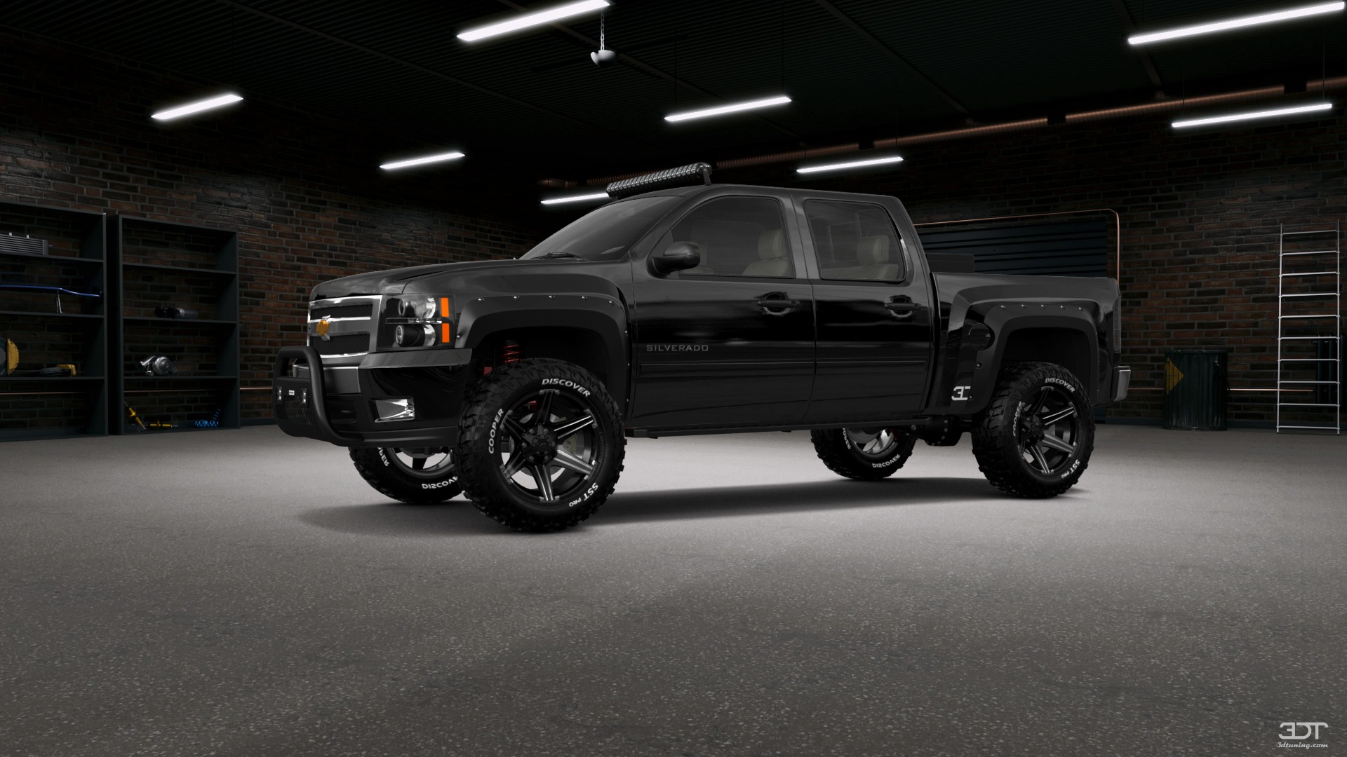 Chevrolet Silverado 1500 Crew Cab 4 Door pickup truck 2007 tuning