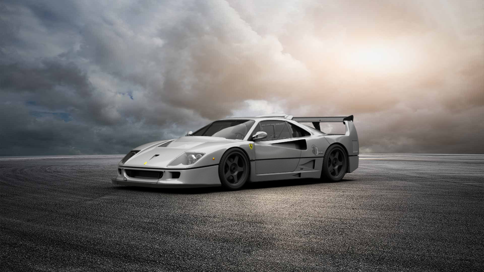 Ferrari F40 Competizione Coupe 1989 tuning