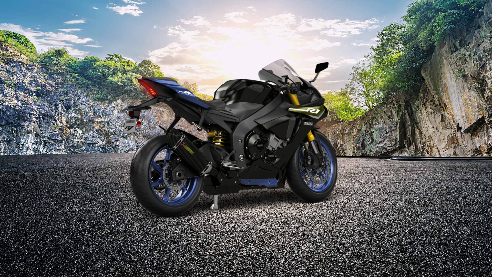 Yamaha YZF R1 Sport Bike 2015