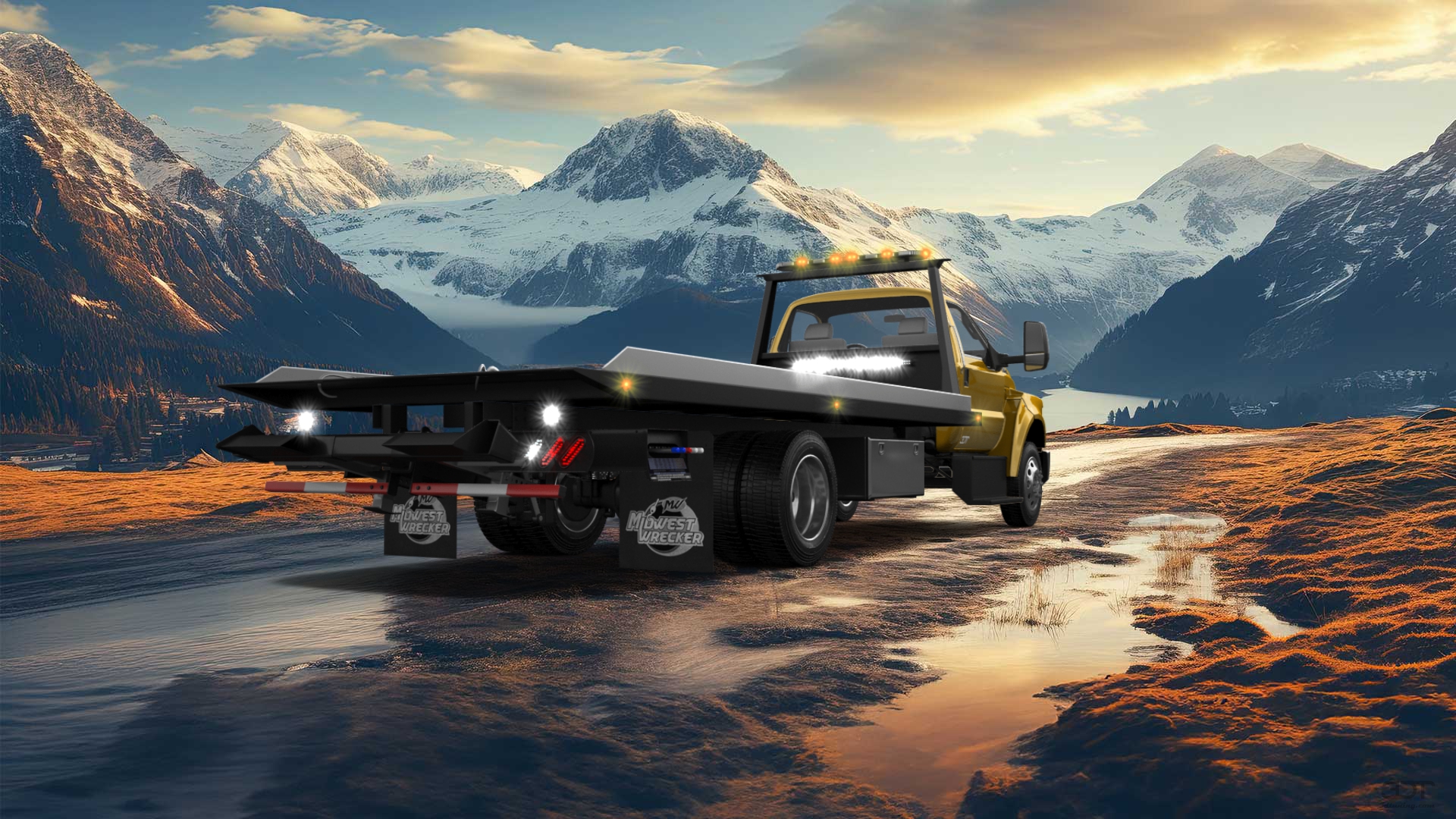 Ford F-650 Tow Truck Pickup 2016 tuning