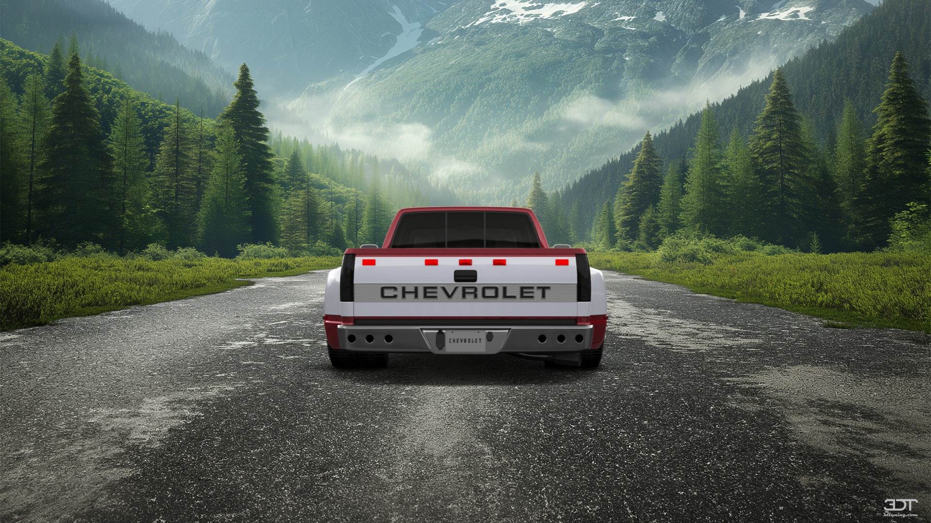 Chevrolet K3500 Extended Cab Pickup Truck 1988