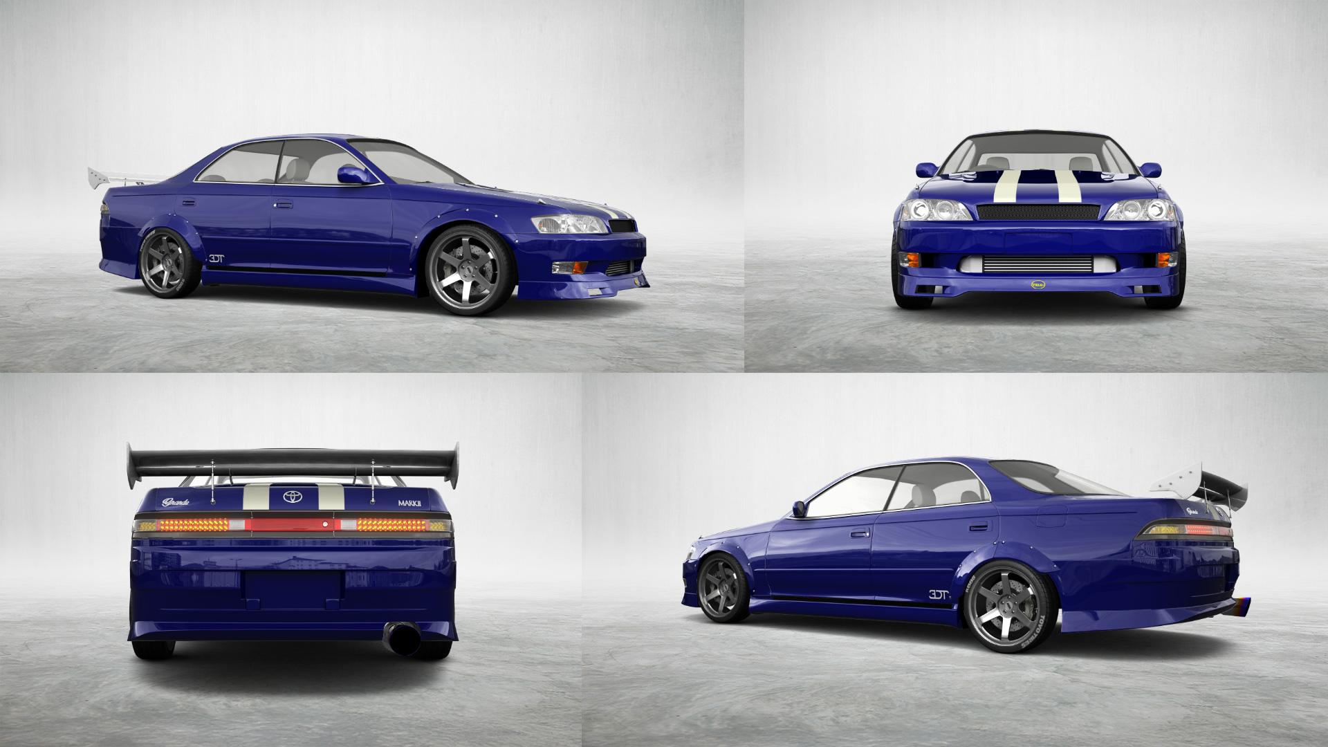 Toyota Mark II X90 Sedan 1996 tuning