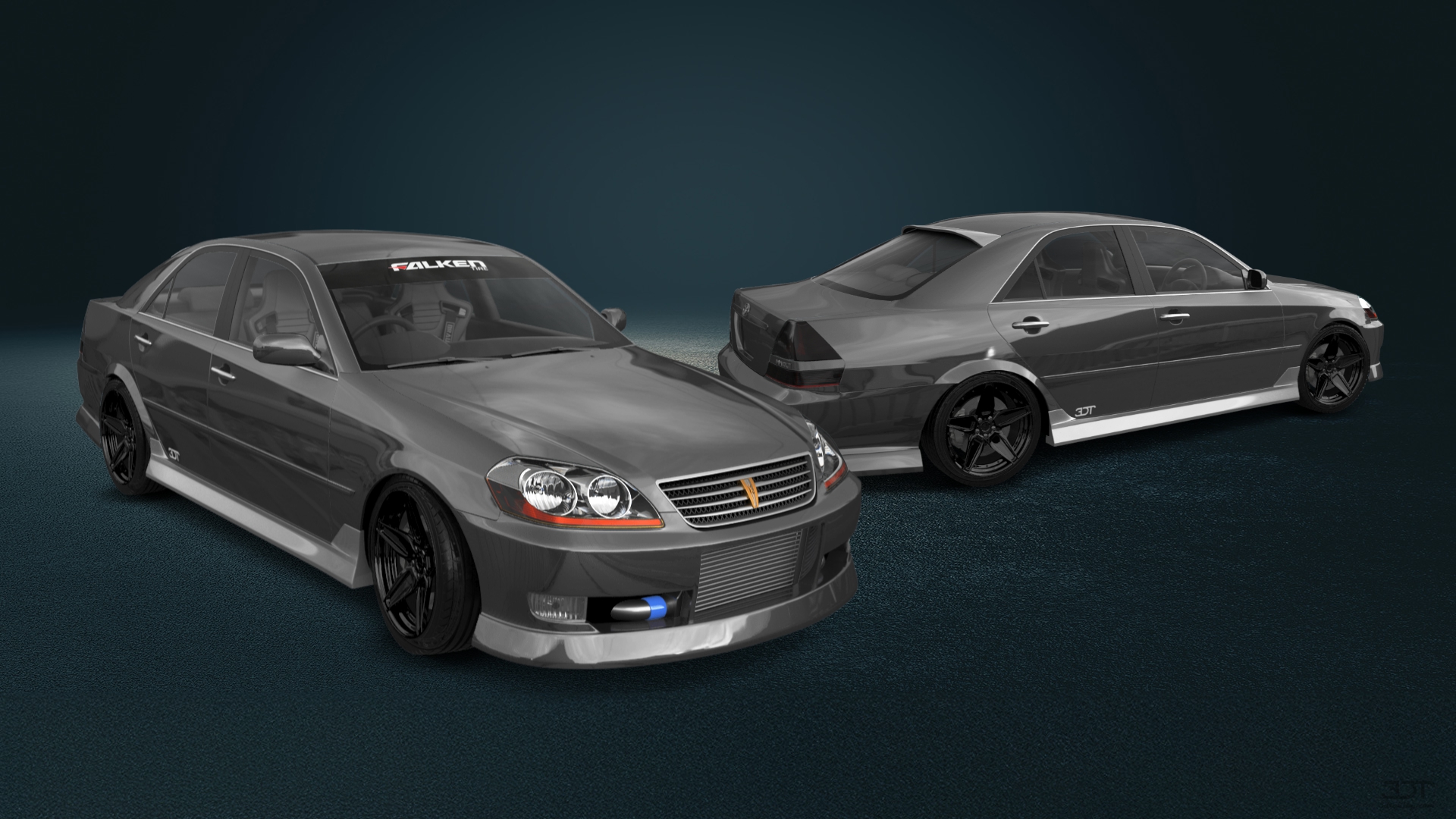 Toyota Mark II 4 Door Saloon 2002 Images
