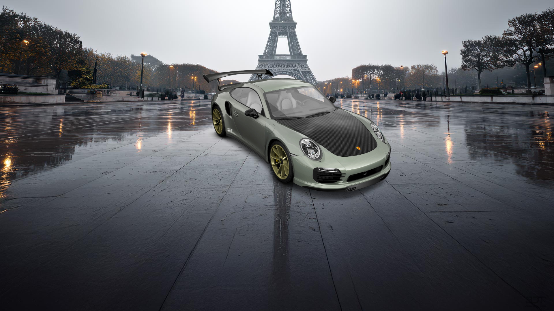 Porsche 911 Turbo S 2 Door Coupe 2014 tuning