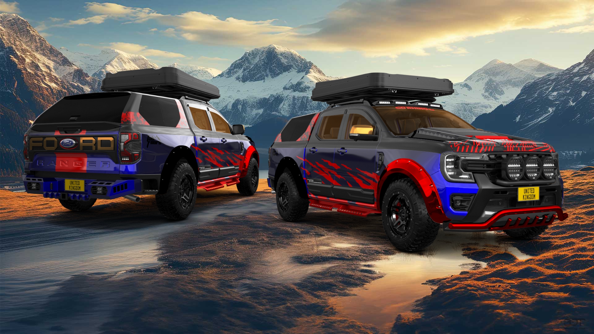 Ford Ranger 4 Door pickup truck 2022