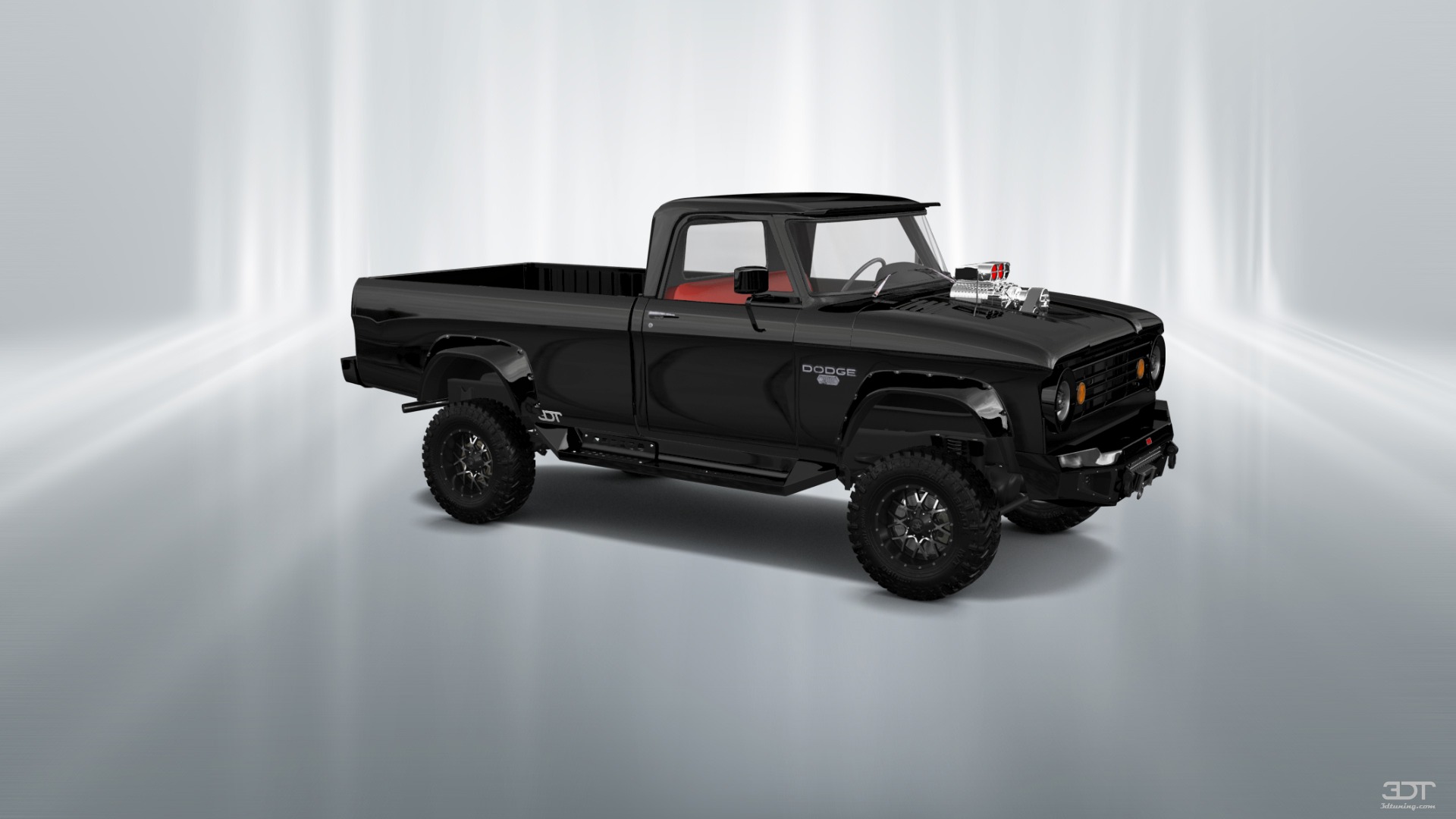 Dodge Power Wagon W200 2 Door pickup truck 1966 tuning