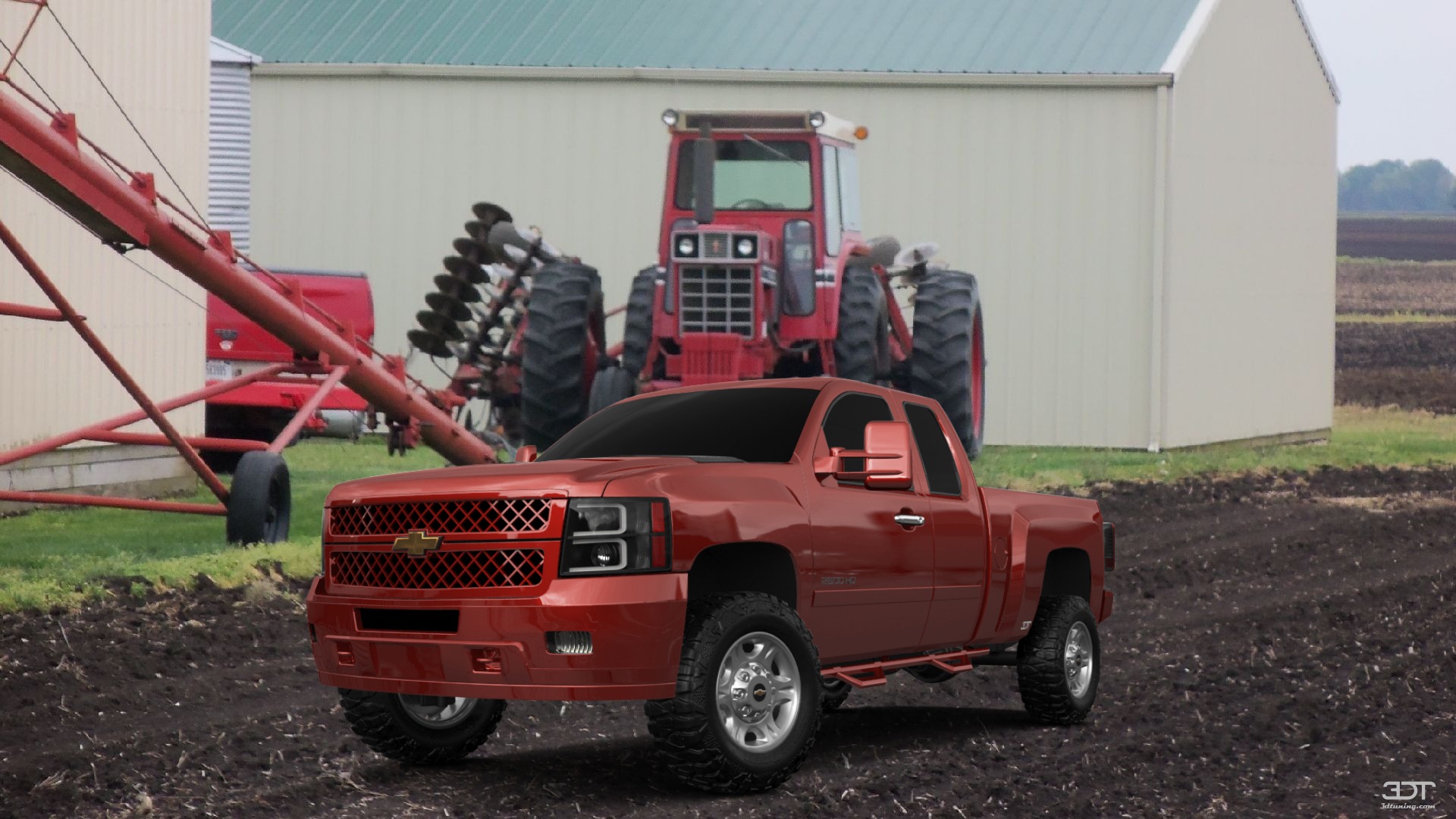 Chevrolet Silverado 2500 HD Extended Cab Pickup Truck 2007 tuning