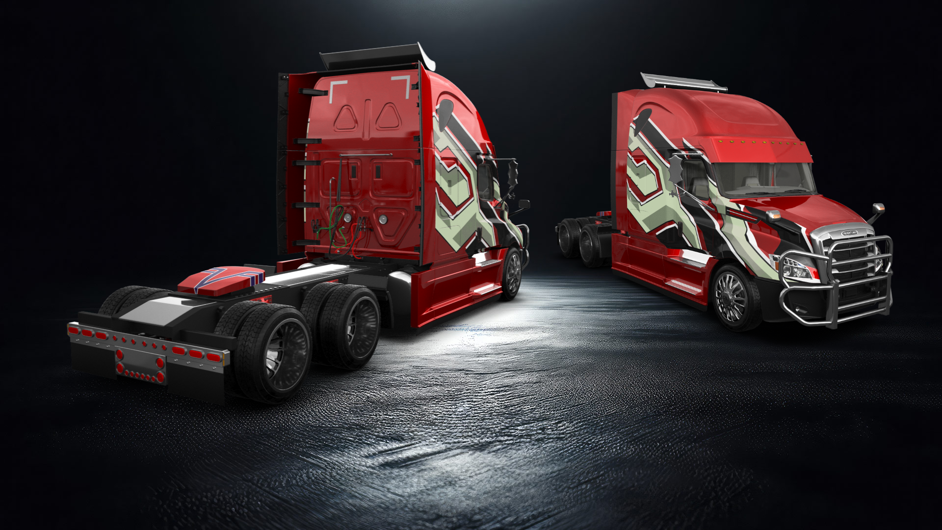Freightliner Cascadia Sleeper Cab Truck 2018