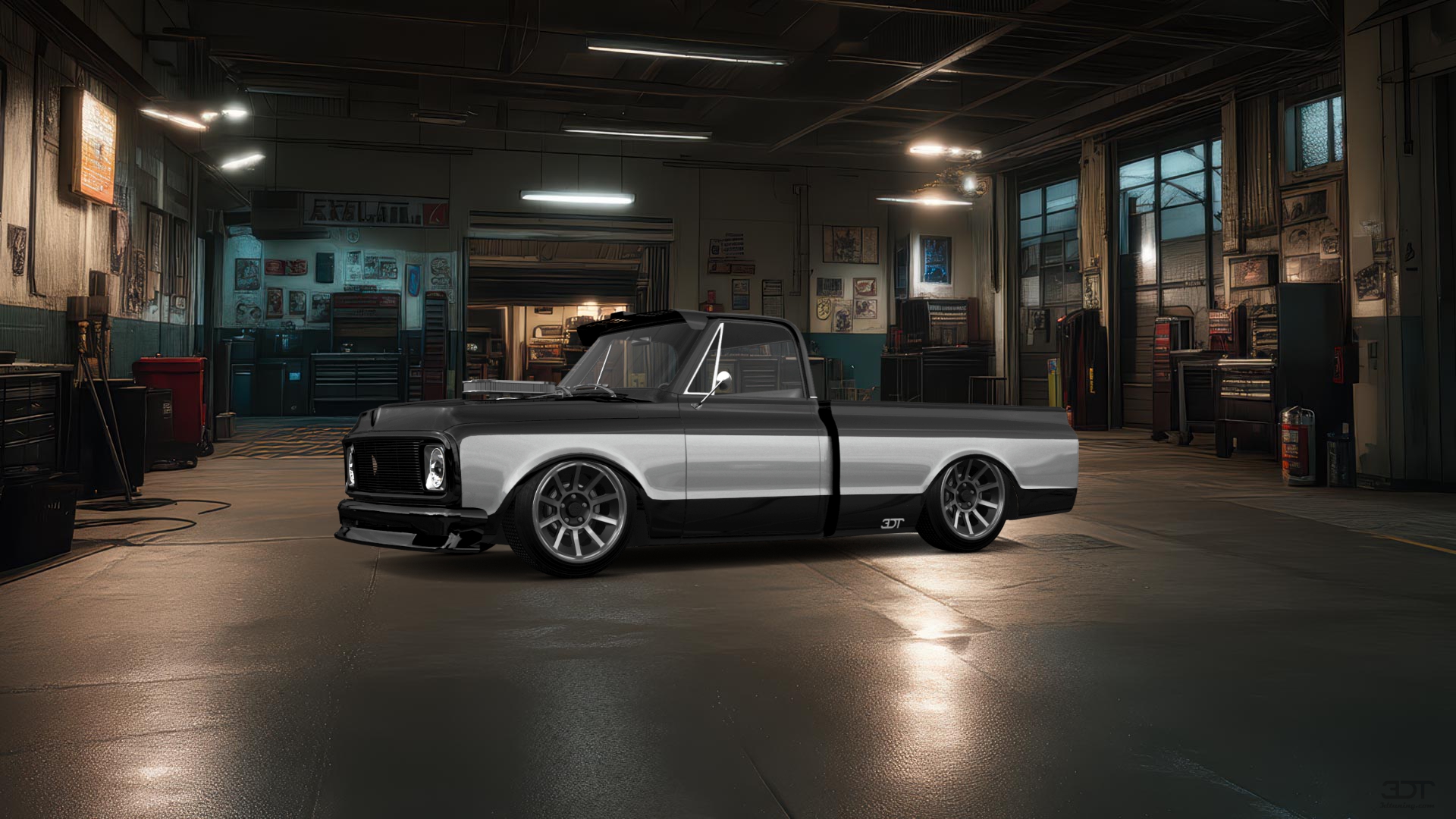 Chevrolet C-10 Cheyenne 2 Door pickup truck 1972 tuning