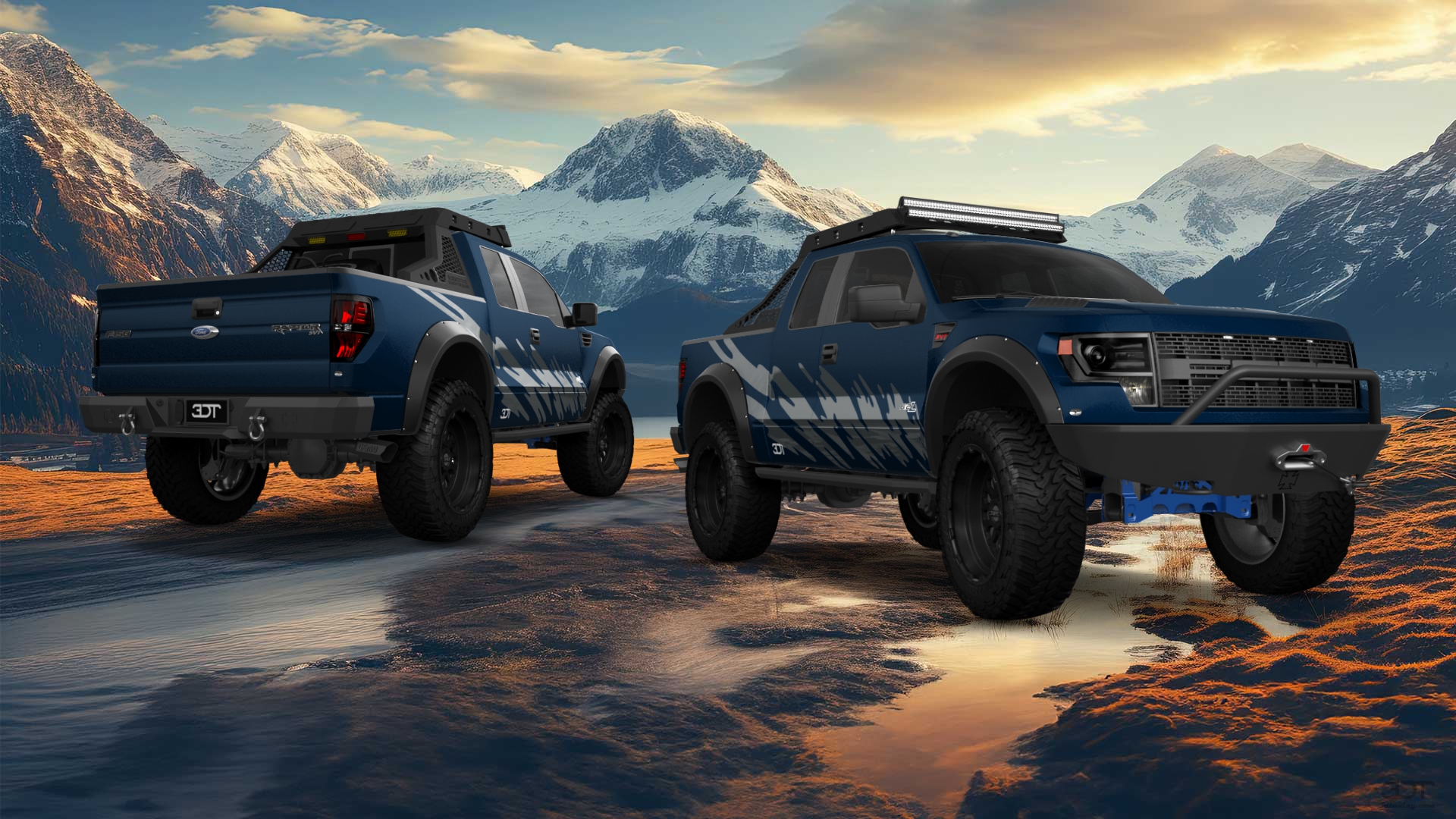 Ford F-150 SVT Raptor 2 Door pickup truck 2010 tuning