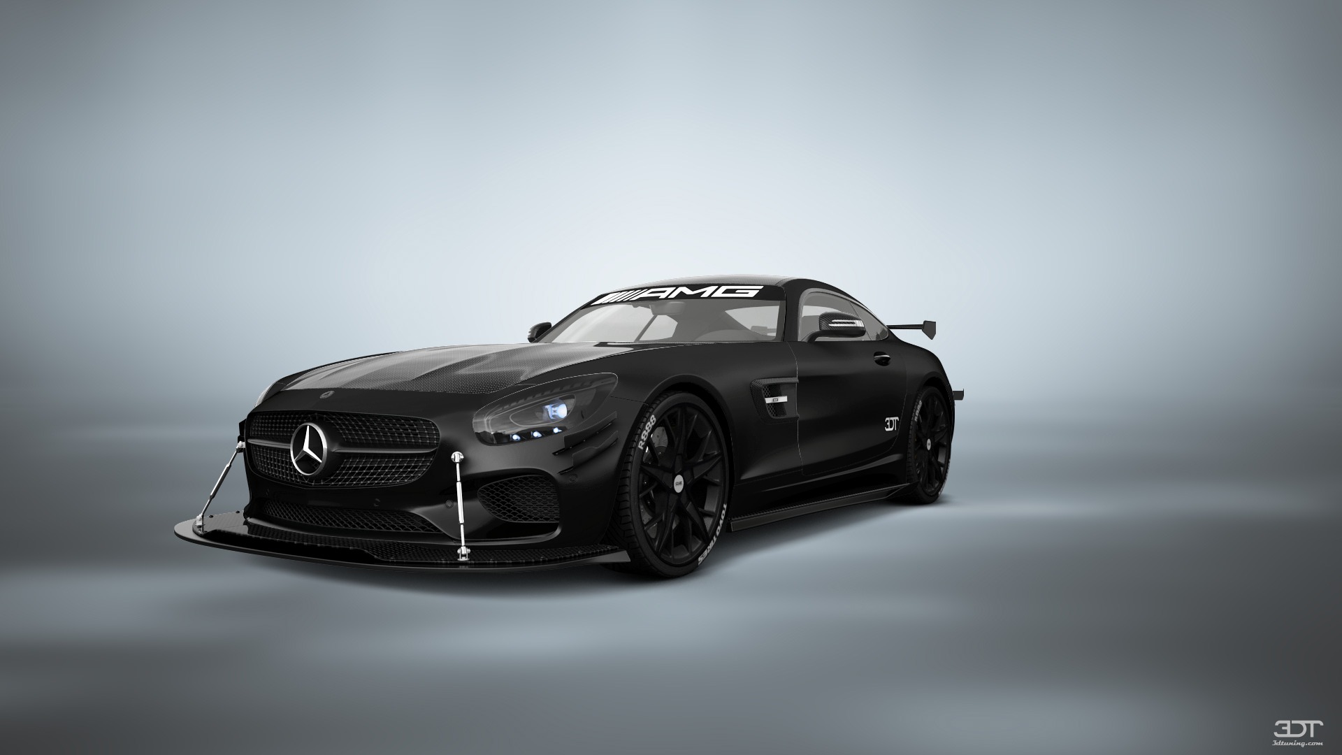 Mercedes AMG GT 2 door fastback coupe 2016 tuning