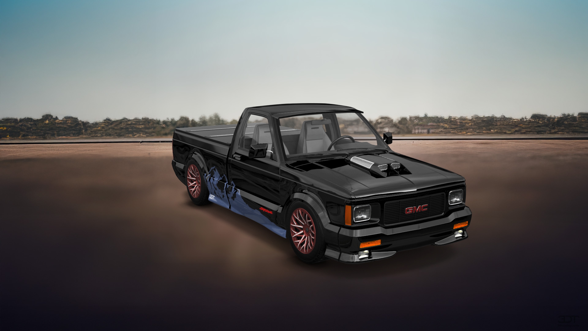 GMC Syclone 2 Door pickup truck 1991