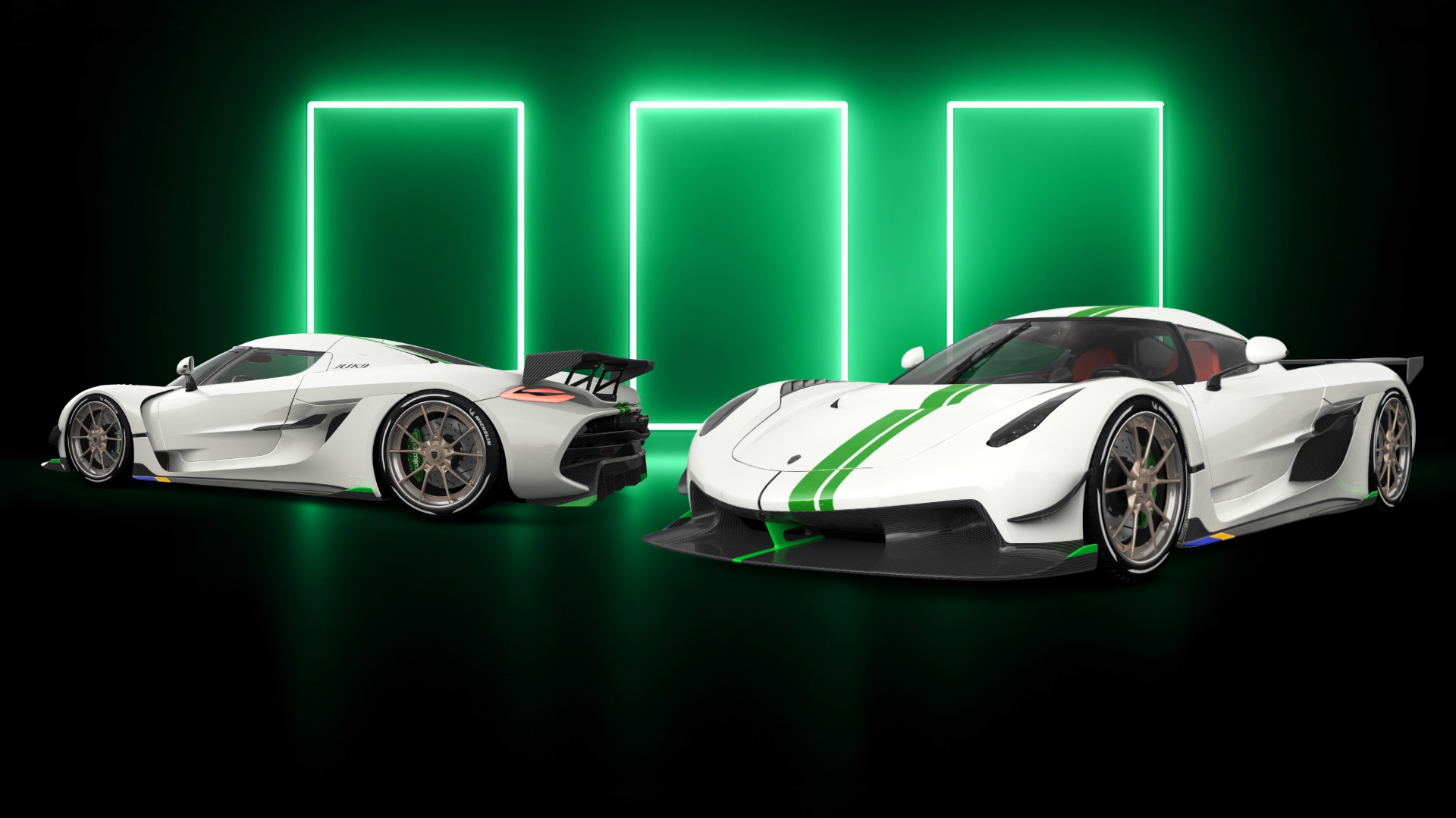Koenigsegg Jesko 2 door targa top 2020