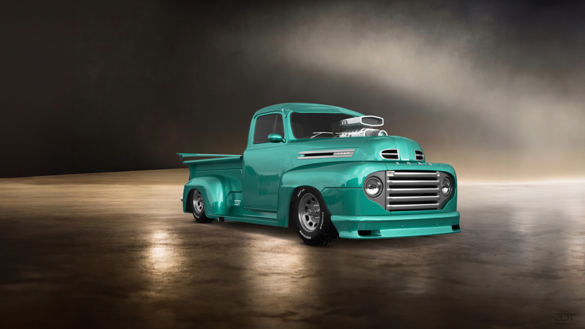 Ford F1 2 Door pickup truck 1949 tuning