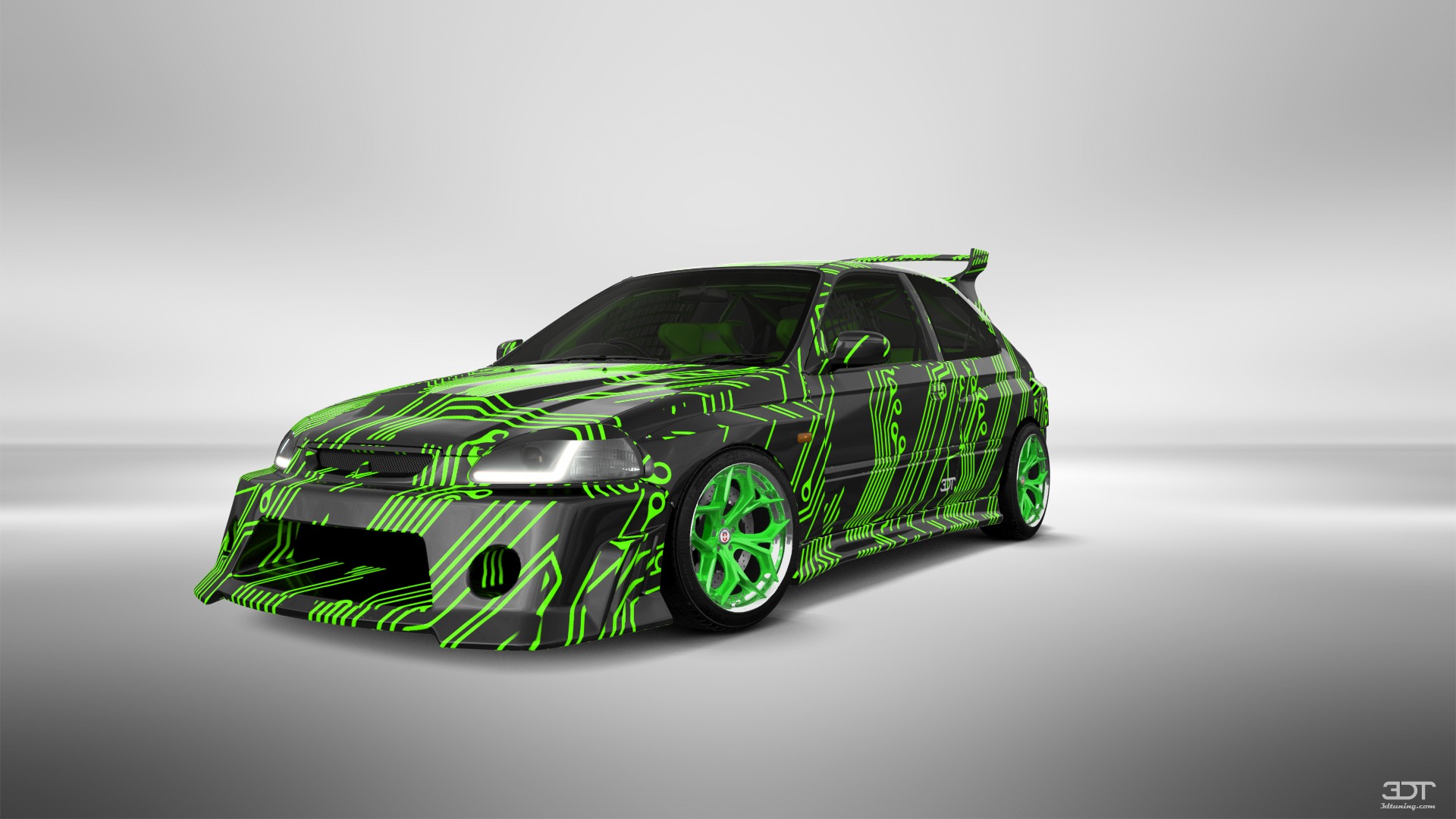 Honda Civic 3 Door Hatchback 1997 Images