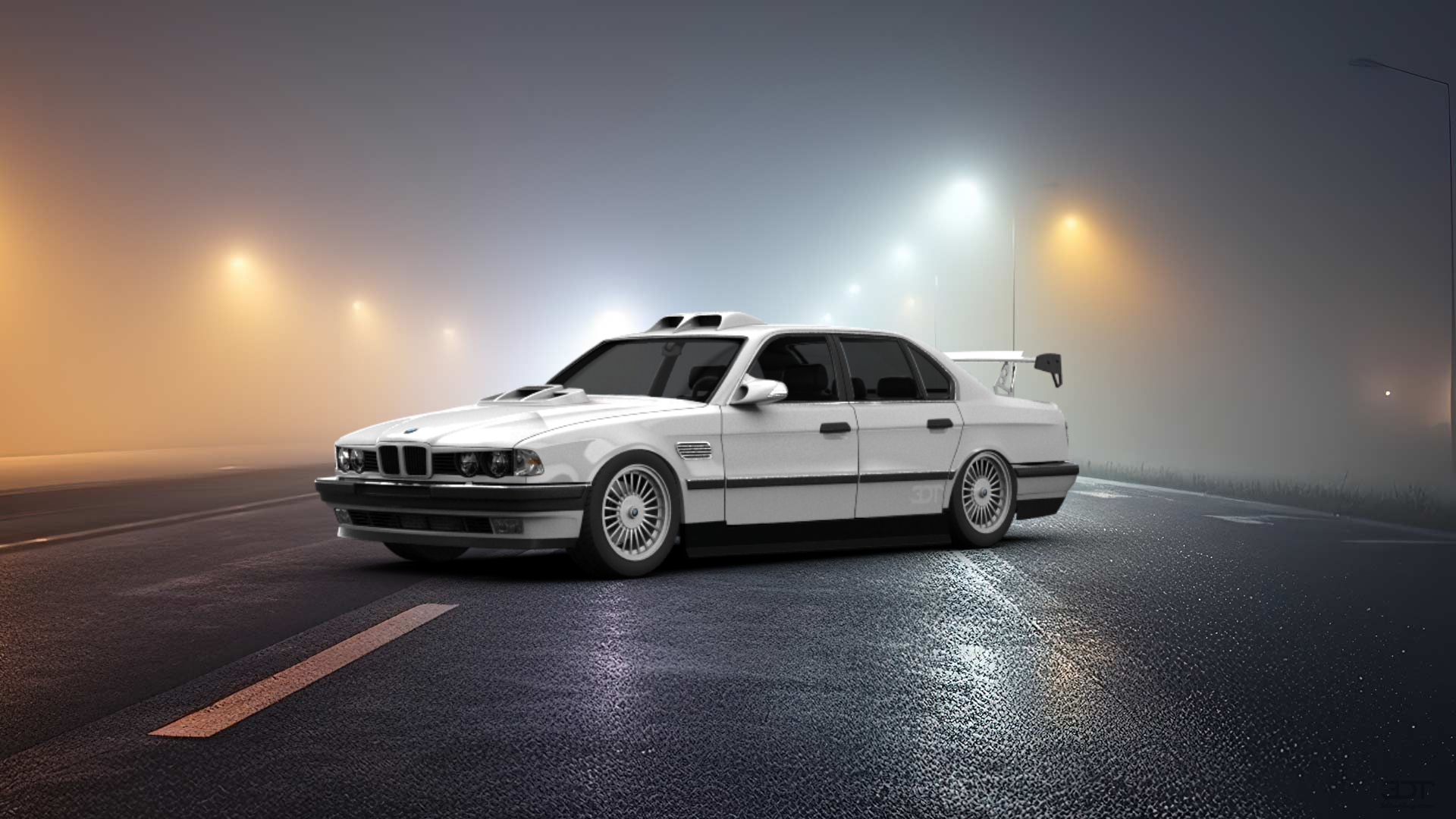 BMW 7 Series Sedan 1986