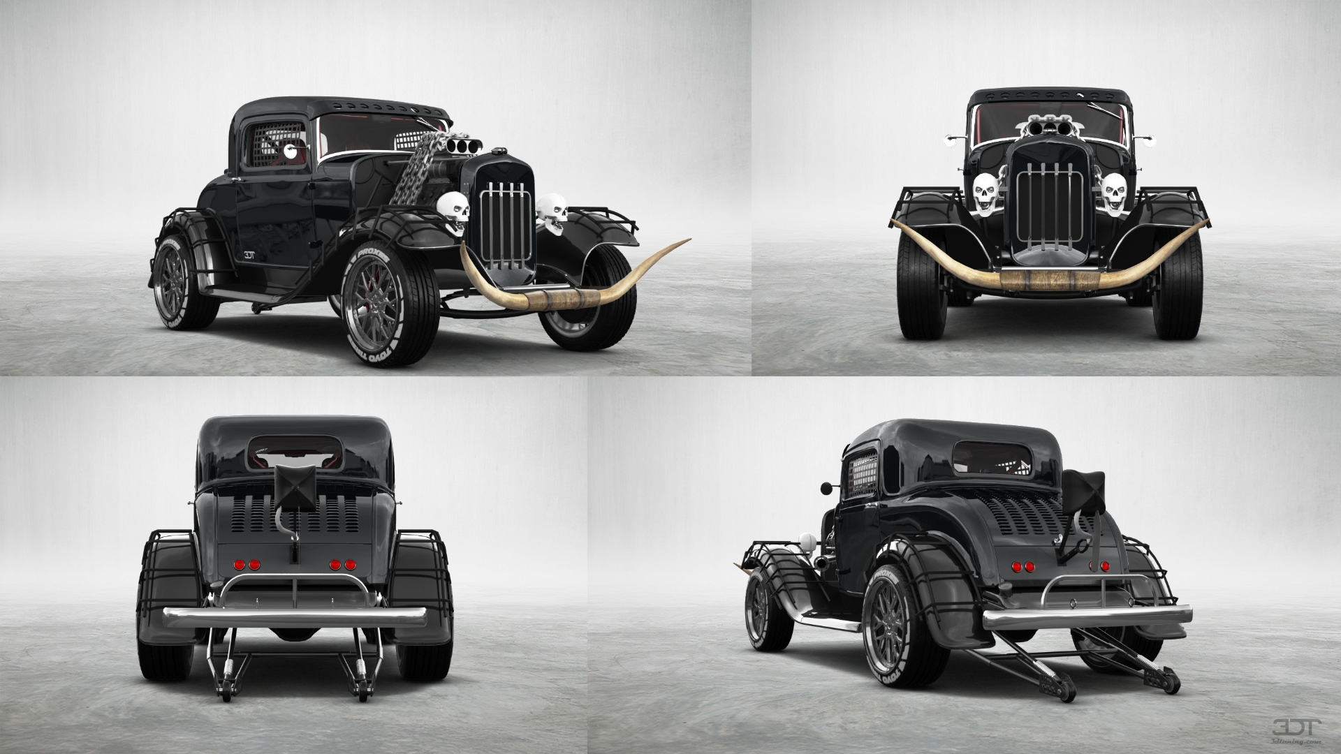 Ford Model B Deluxe 2 Door Coupe 1932 tuning