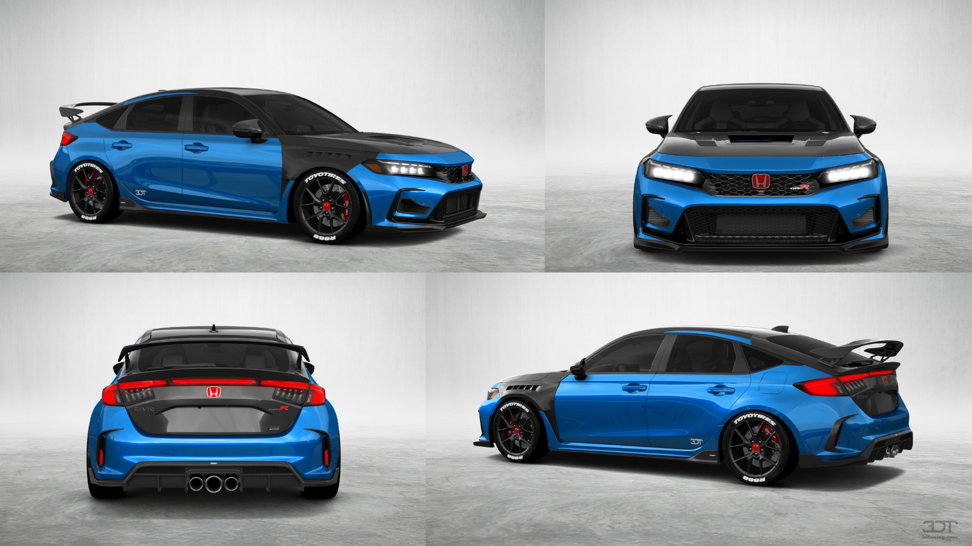 Honda Civic Type R 5 Door Liftback 2022 tuning