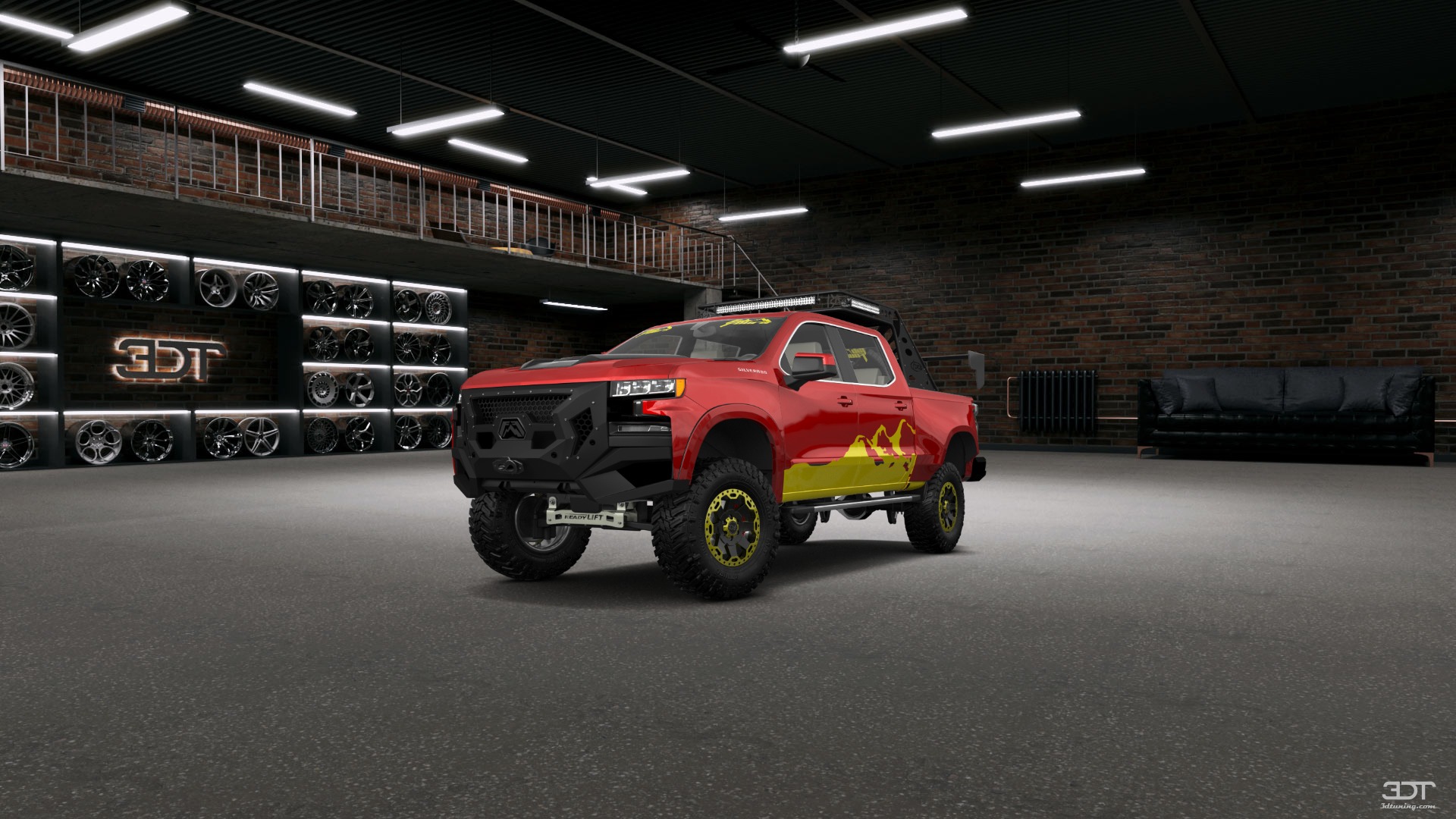 Chevrolet Silverado 1500 4 Door pickup truck 2019 tuning