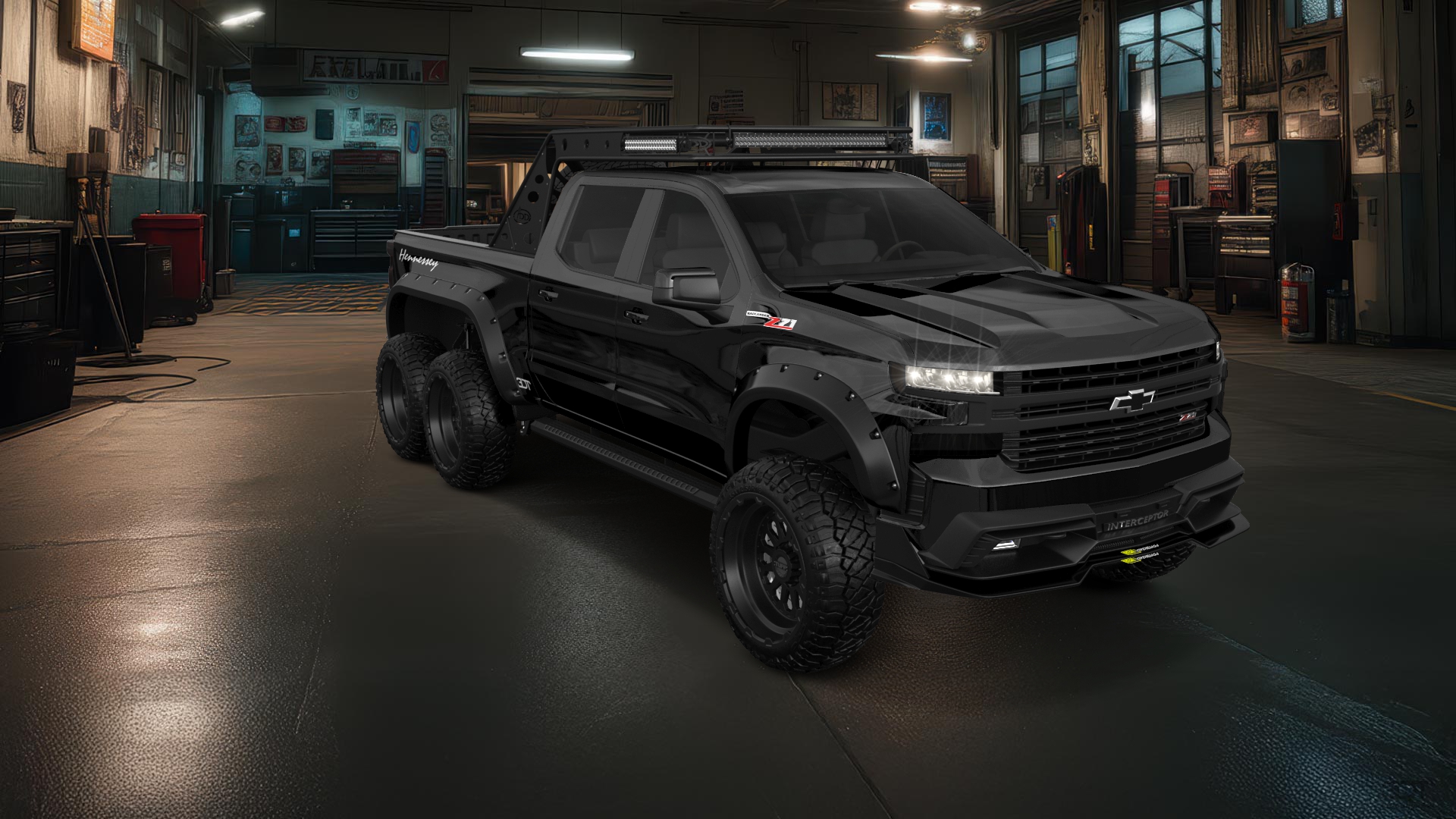Chevrolet Silverado Hennessey Goliath 6X6 Truck 2020 tuning