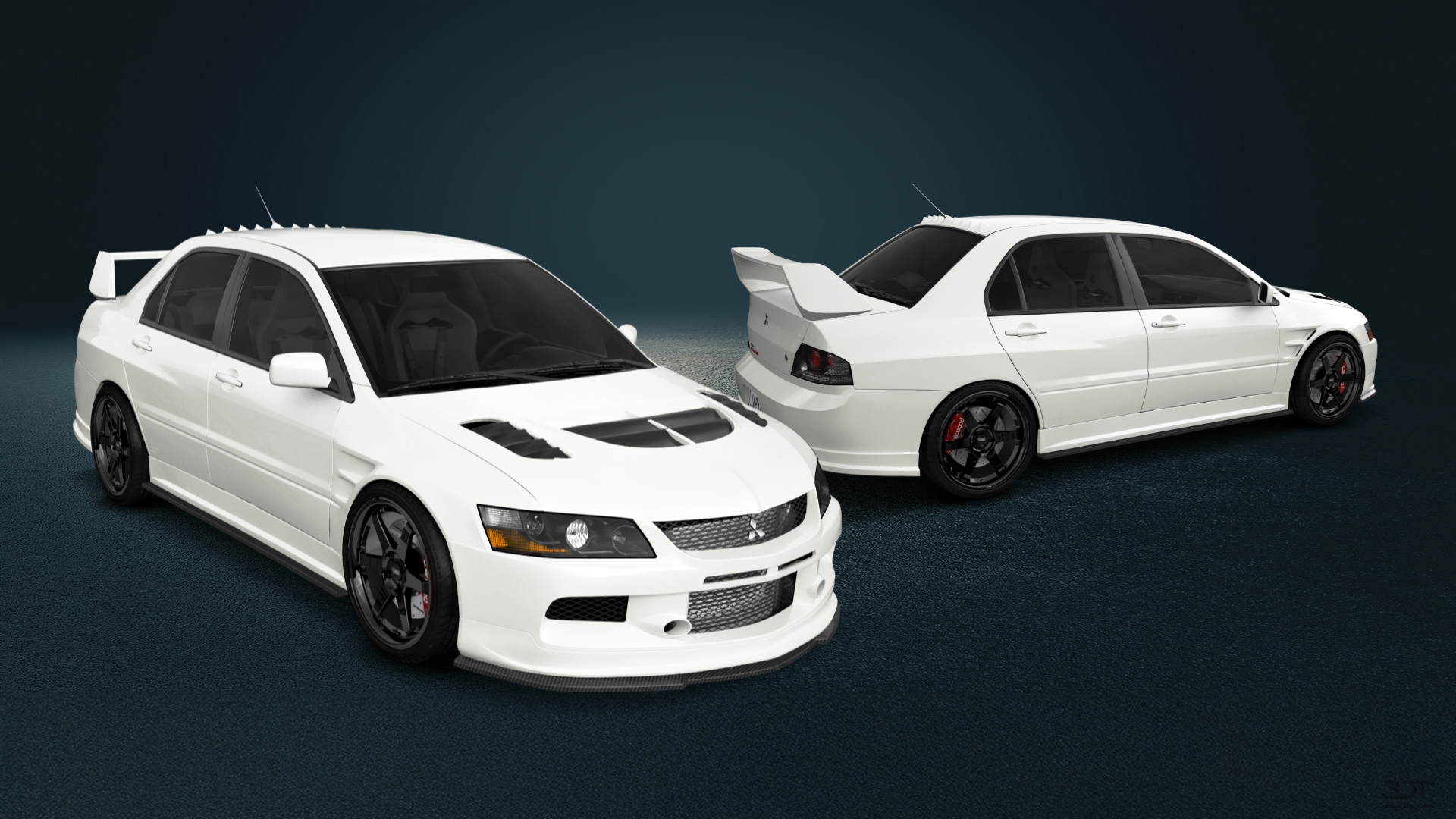 Mitsubishi Lancer Evo IX 4 Door Saloon 2005 tuning