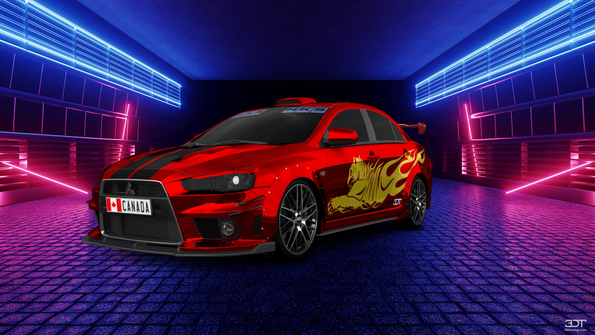 Mitsubishi Lancer Evolution X Sedan 2008