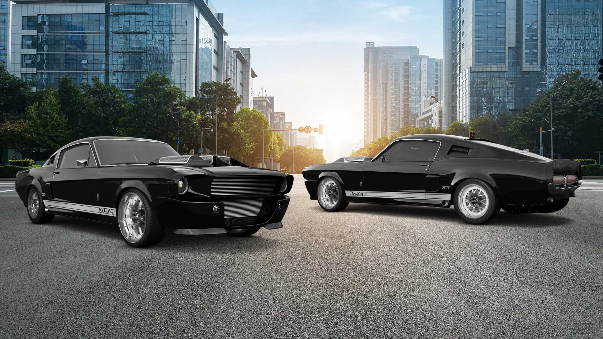 Mustang GT500 2 Door Coupe 1968 tuning