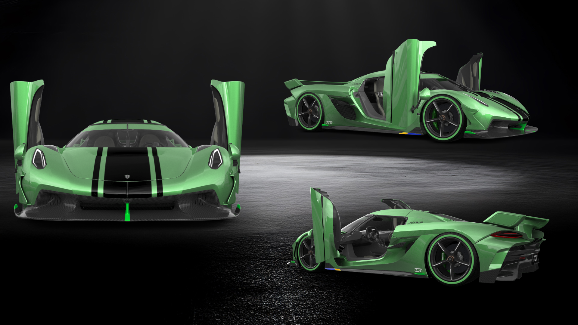 Koenigsegg Jesko 2 door targa top 2020 Imágenes
