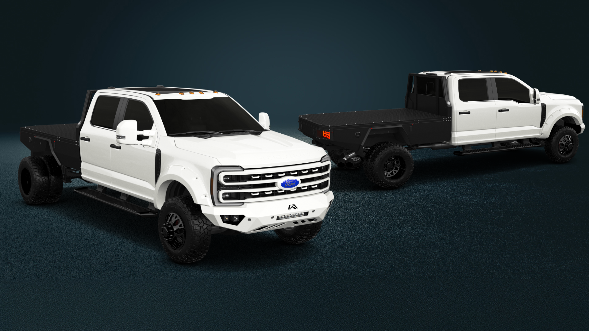 Ford F-350 DRW Crew Cab 4 Door pickup truck 2023 tuning