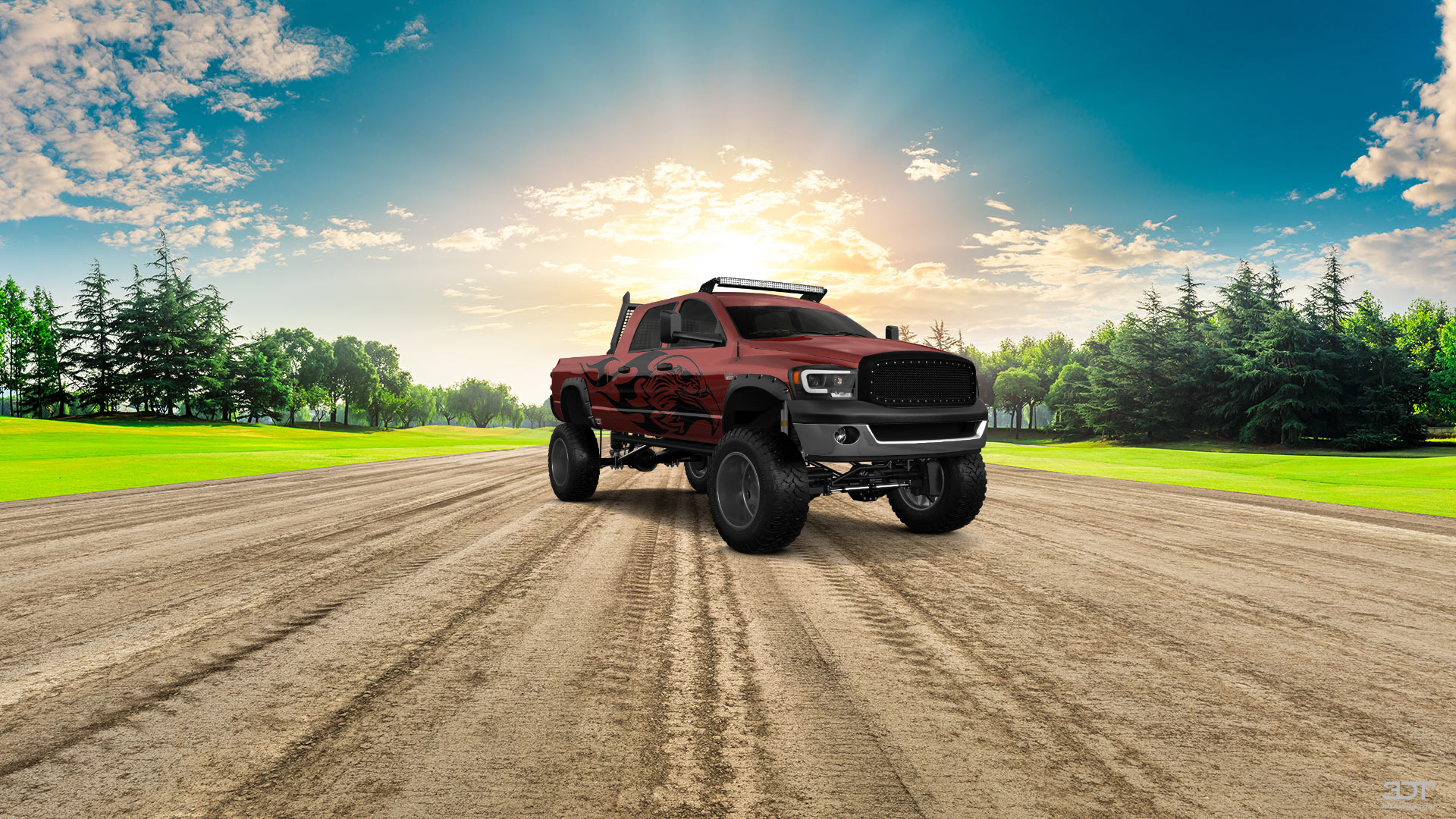 Dodge Ram 2500 4 Door pickup truck 2007