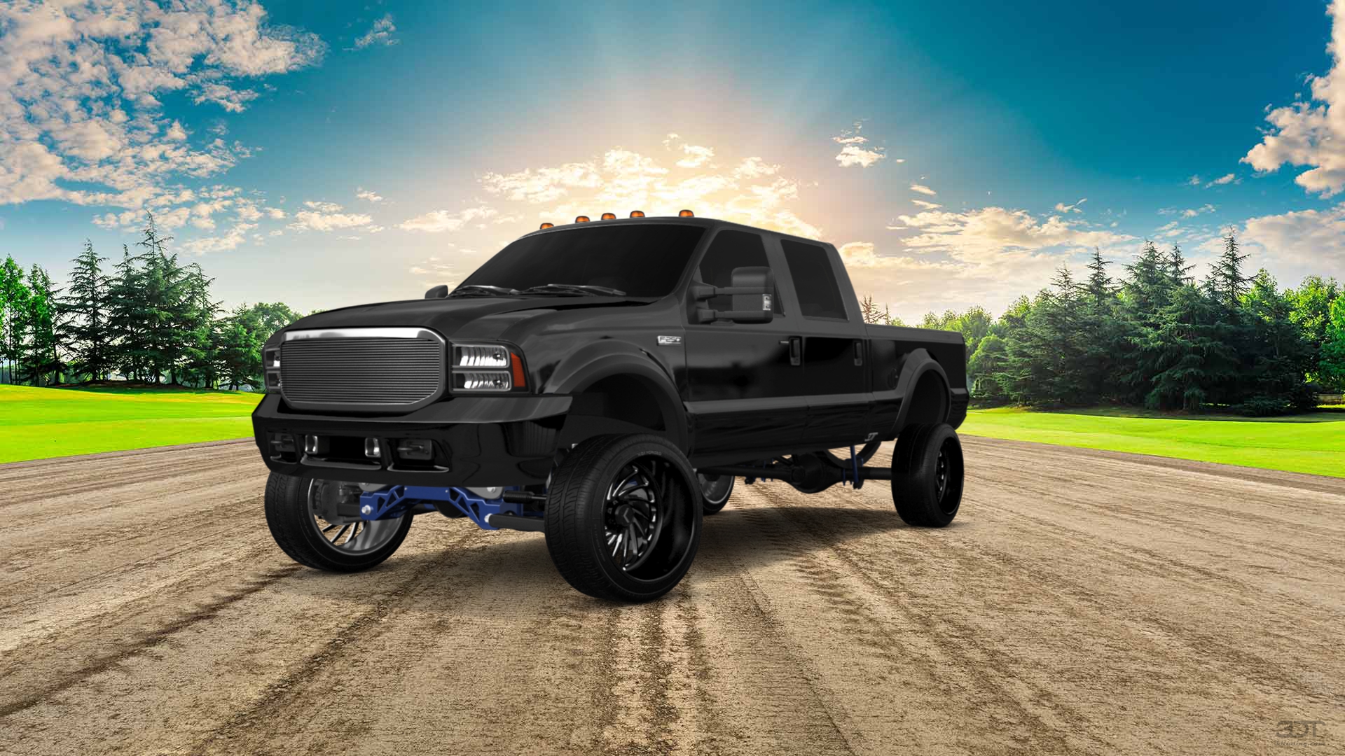 Ford F-250 Crew Cab 4 Door pickup truck 1999