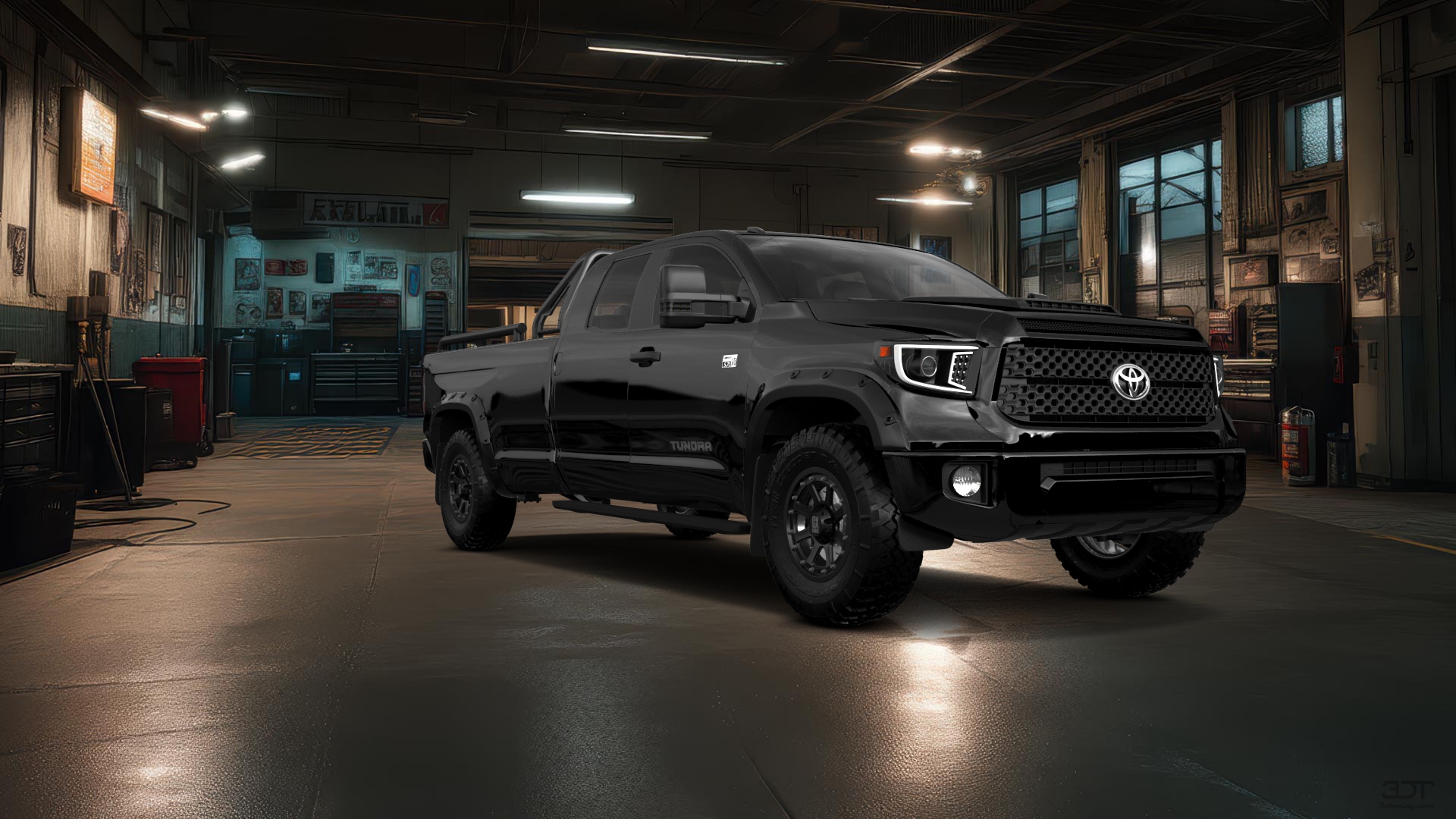 Toyota Tundra Double Cab 8ft box 4 Door Truck 2014 tuning
