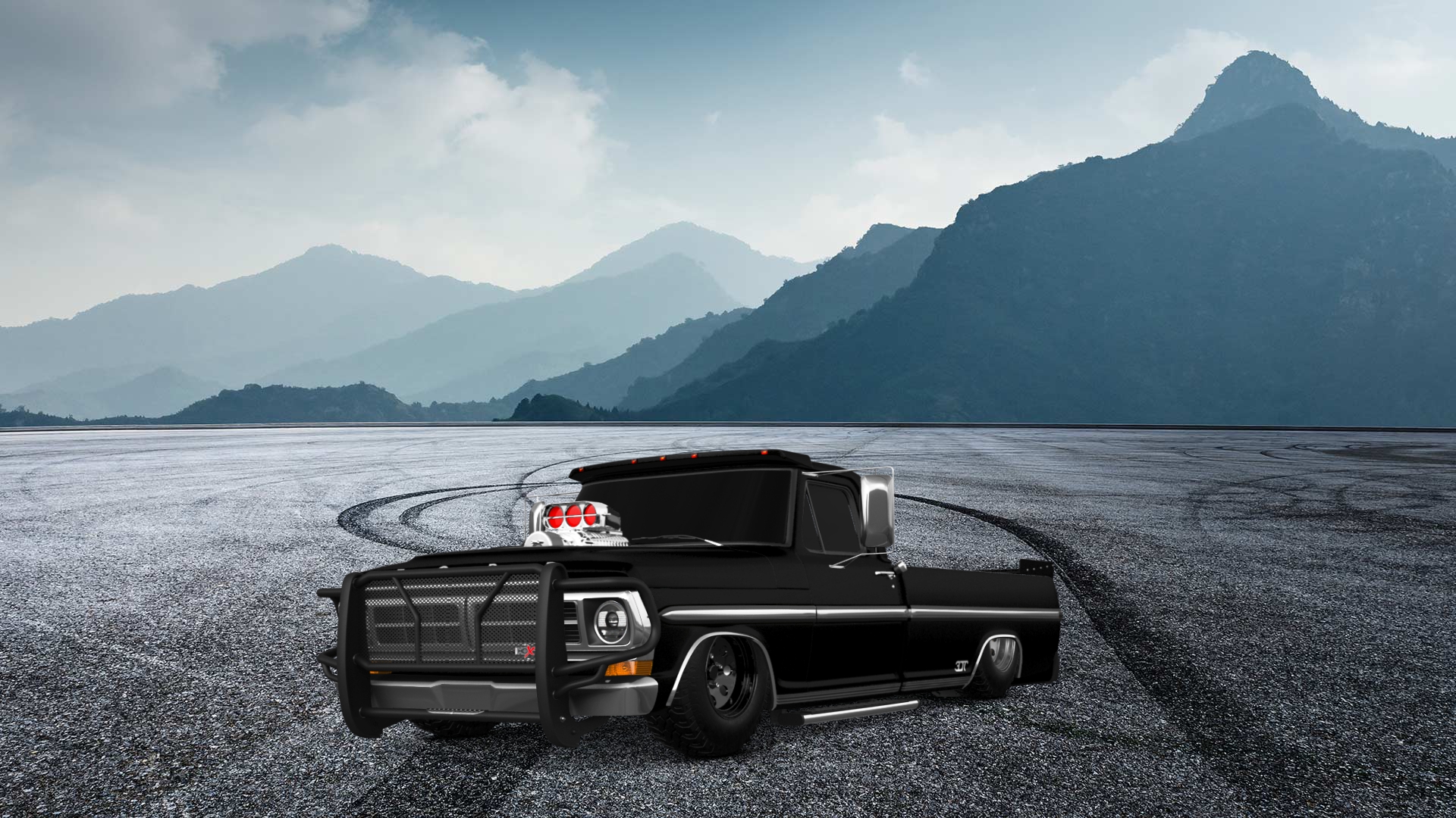 Ford F-250 2 Door pickup truck 1971 Images