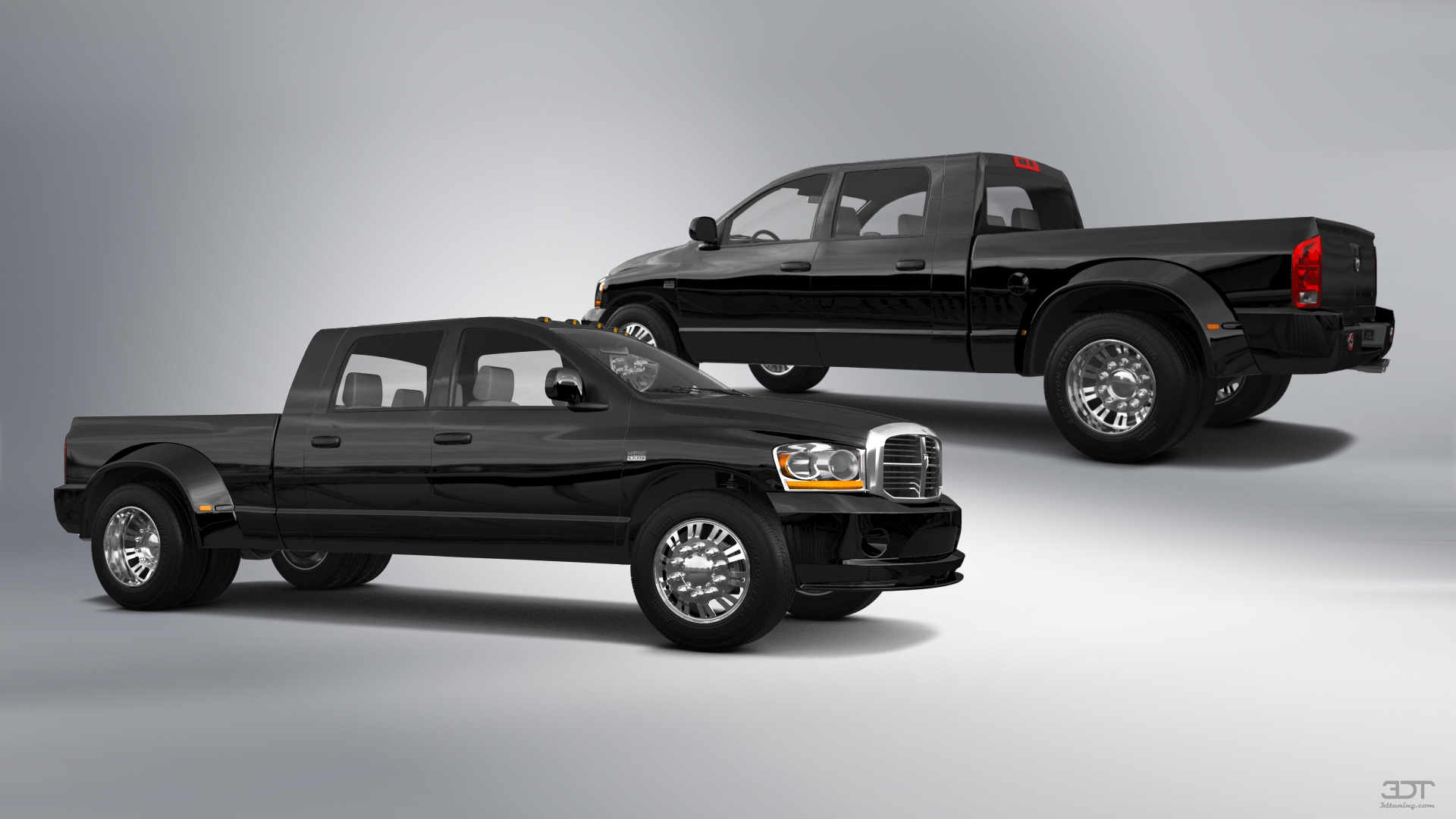 Dodge Ram 3500 Dually 4 Door pickup truck 2007