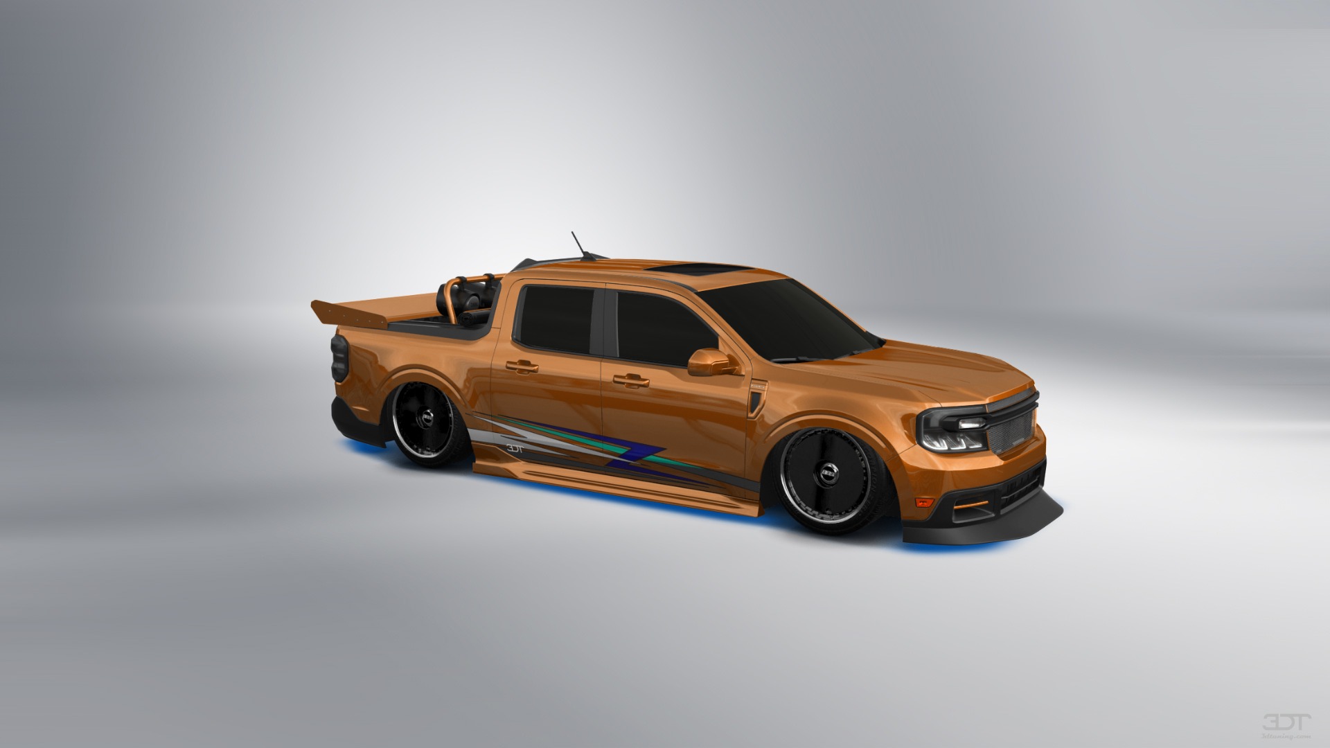 Tuning Ford Maverick 4 Door pickup truck 2022