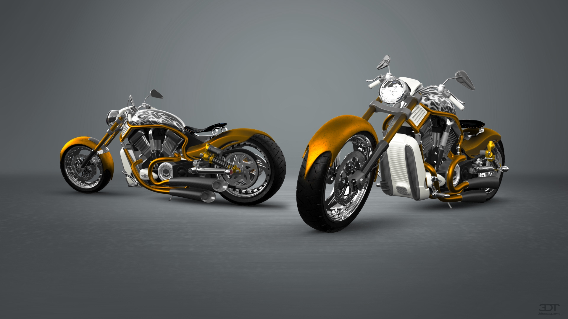 Harley-Davidson Custom Chopper Cruiser 2011 tuning
