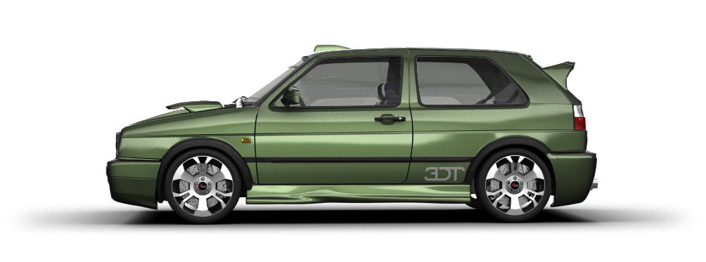 Volkswagen Golf 2 Gti 3 Door Hatchback 1990 tuning