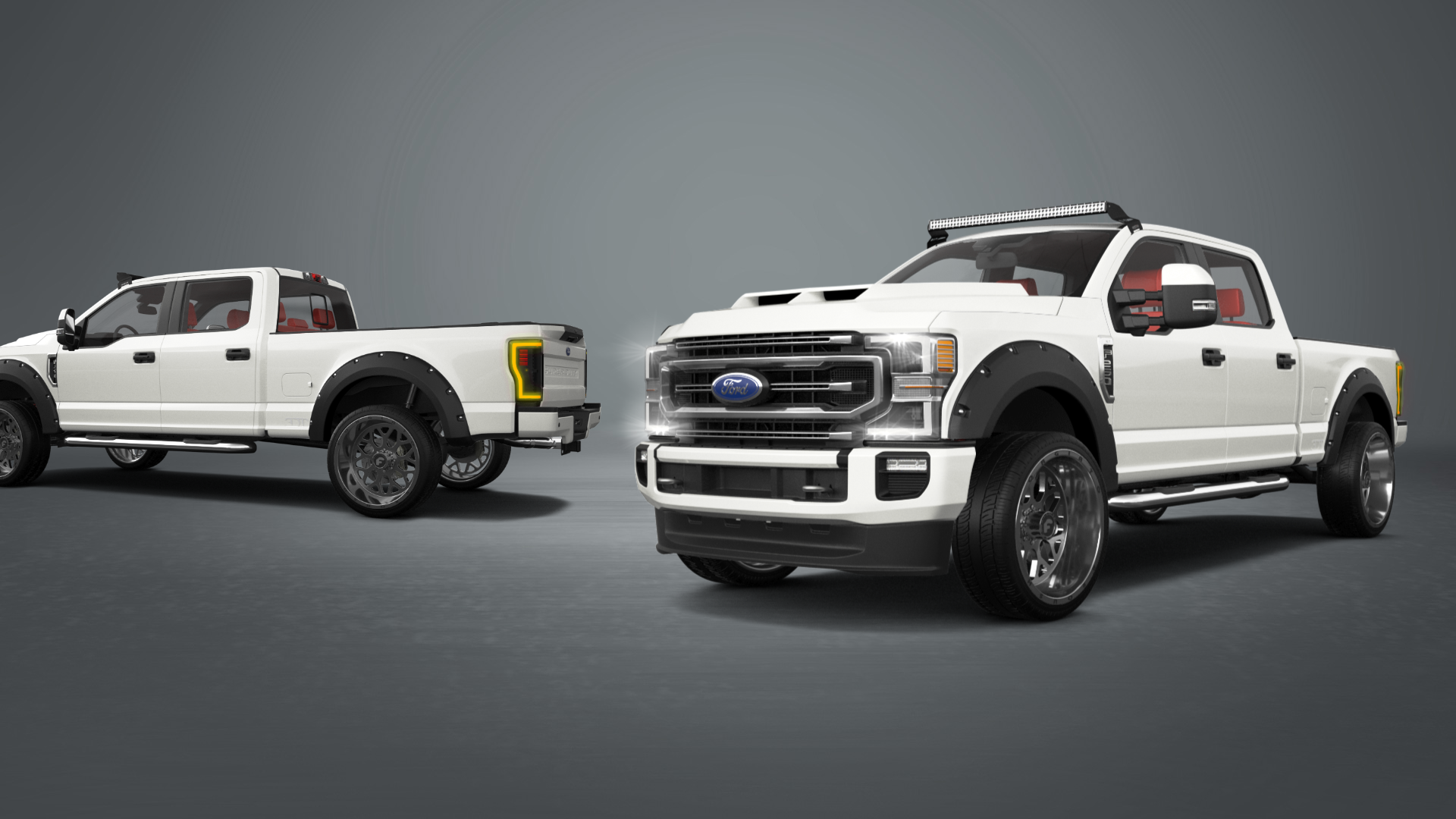 Ford F-250 4 Door pickup truck 2021 tuning