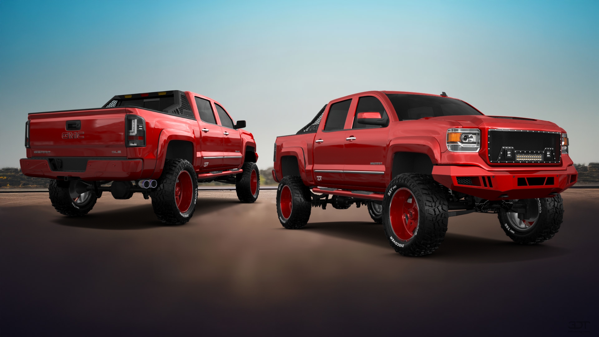 GMC Sierra 4 Door pickup truck 2014 tuning