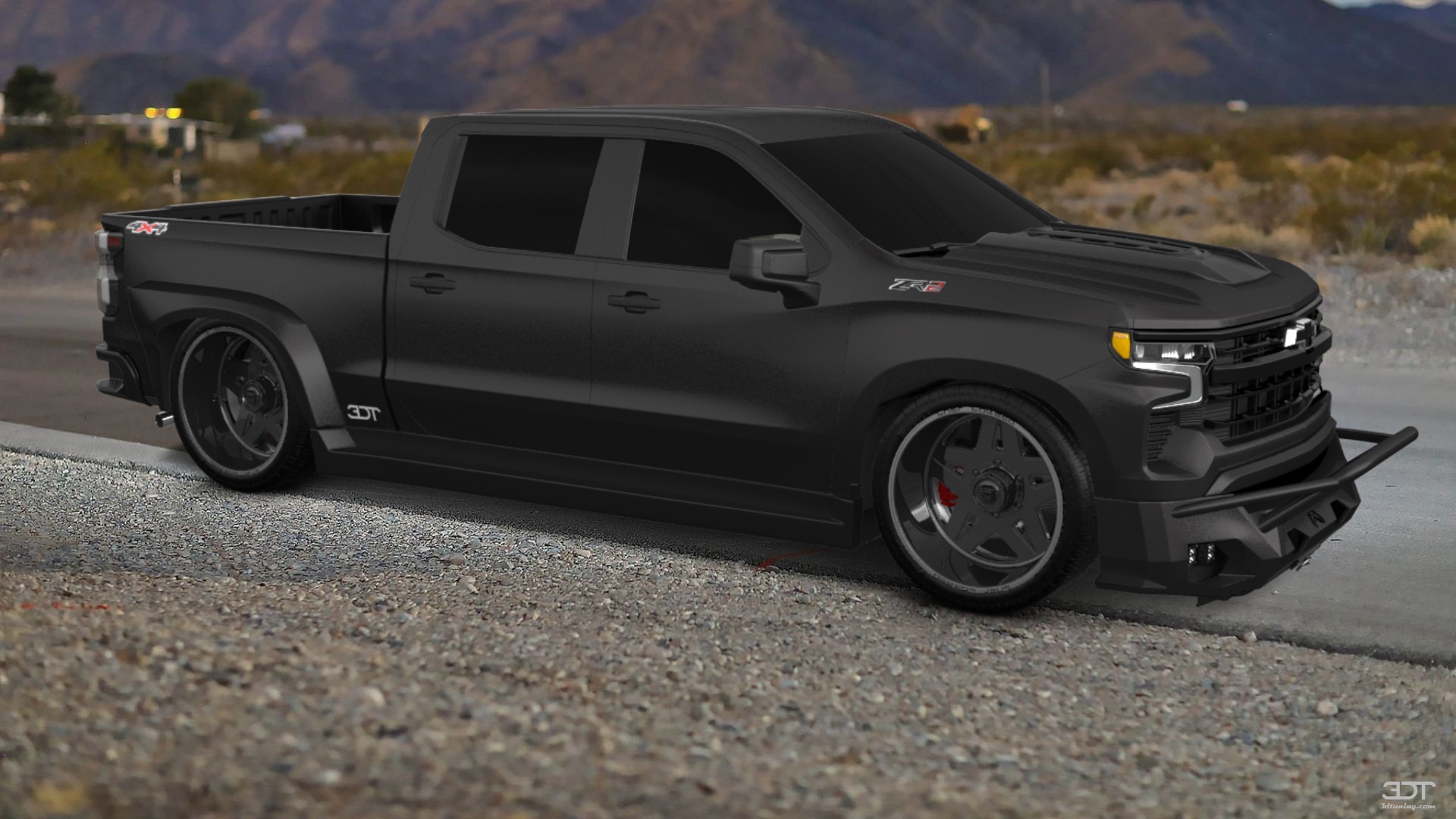 Chevrolet Silverado 1500 Crew Cab 5.8 ft box 4 Door pickup truck 2023 Images