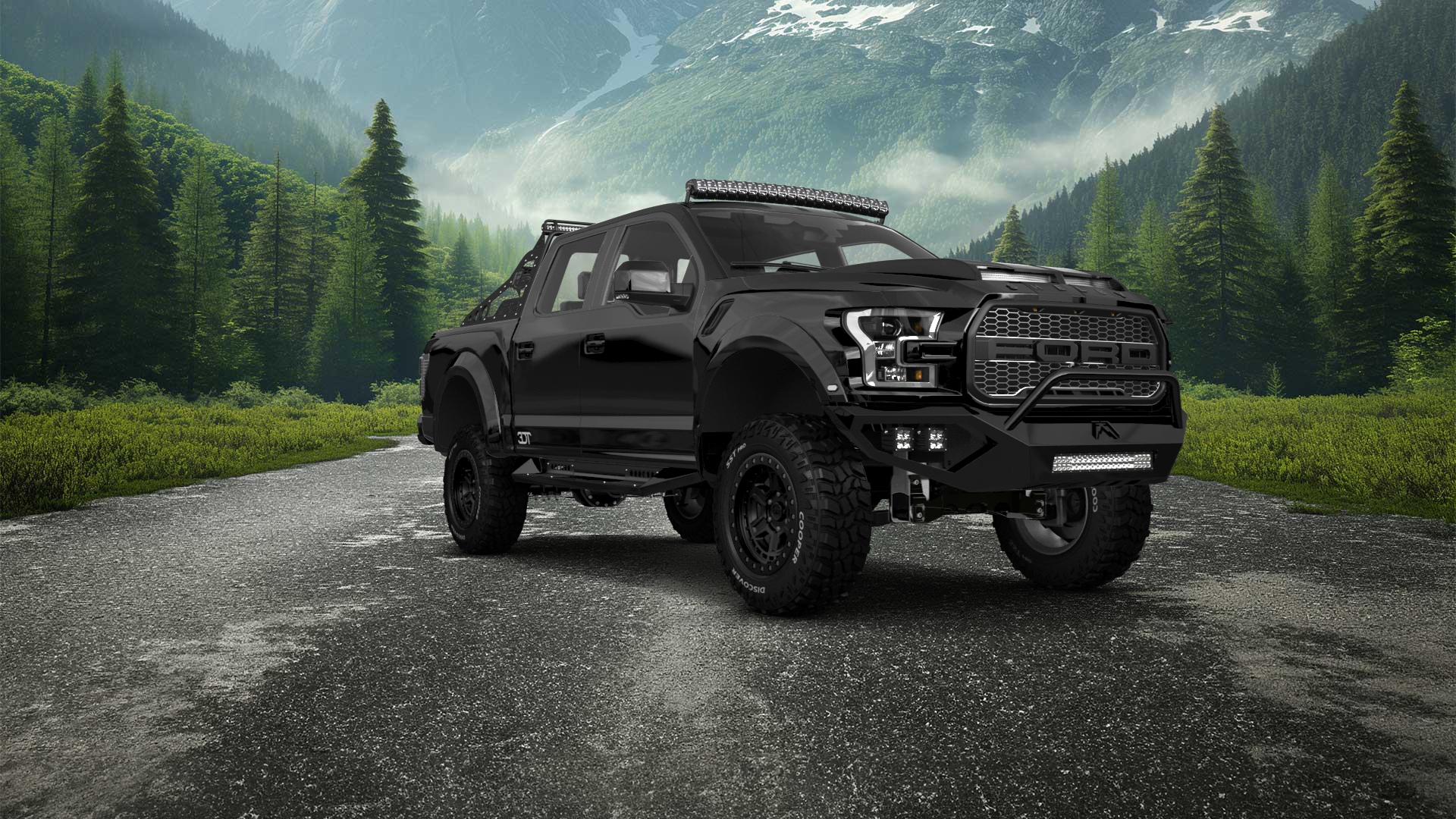 Ford F-150 Raptor 4 Door pickup truck 2017