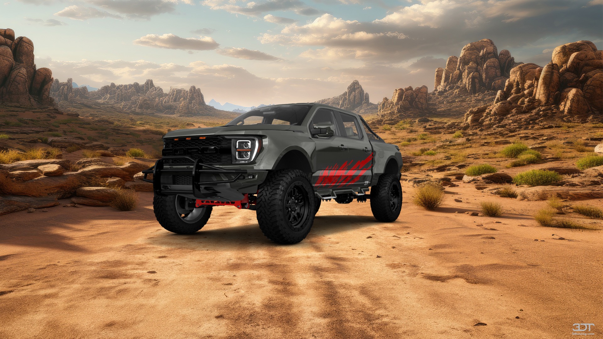 Ford F-150 Raptor 4 Door pickup truck 2021 tuning