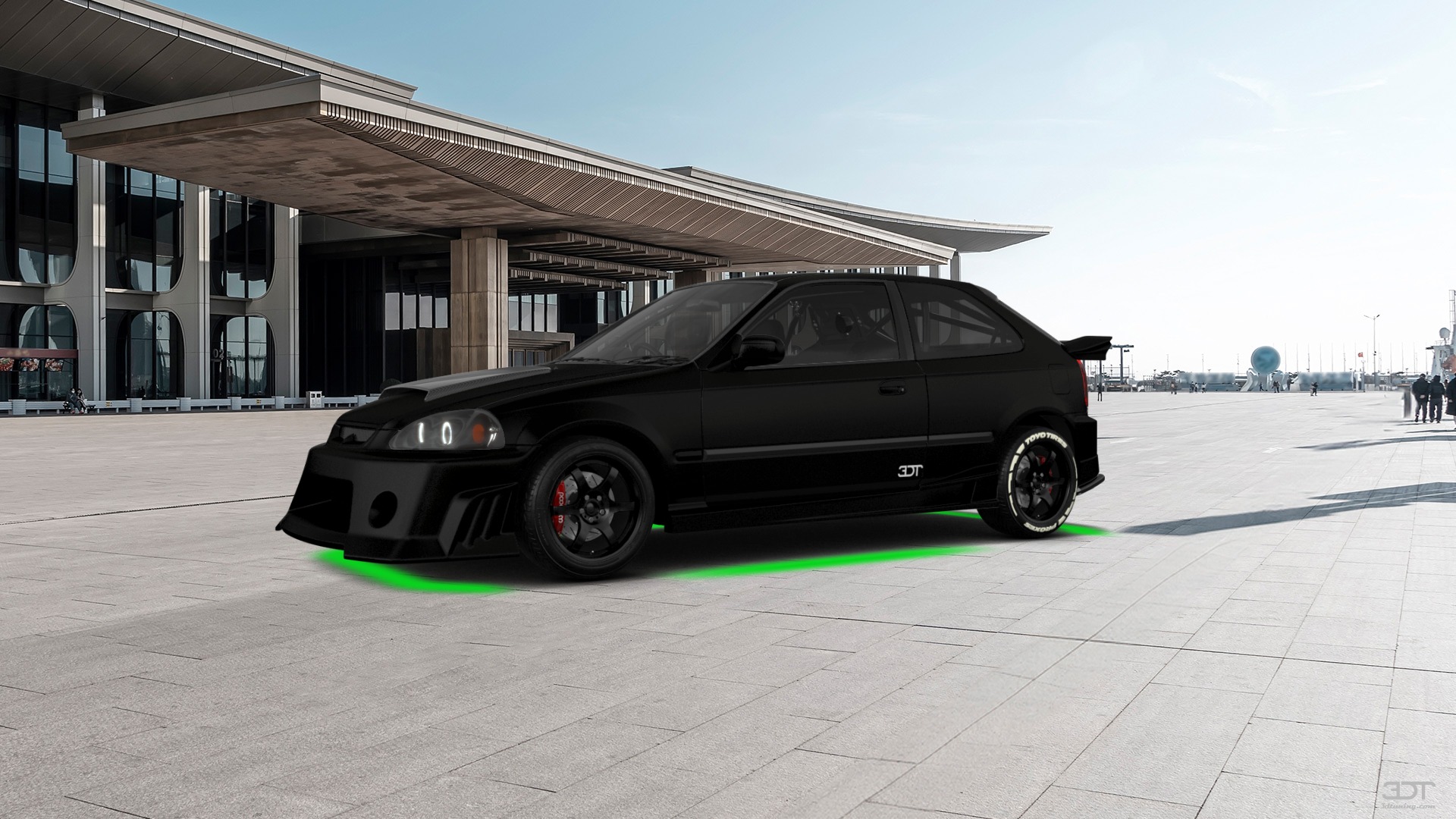 Honda Civic 3 Door Hatchback 1997 tuning