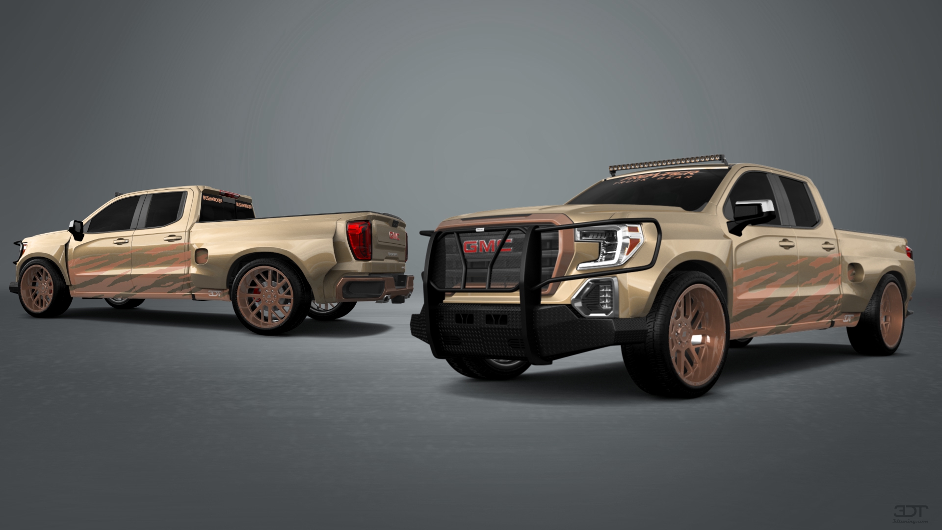 GMC Sierra 1500 4 Door pickup truck 2019 tuning