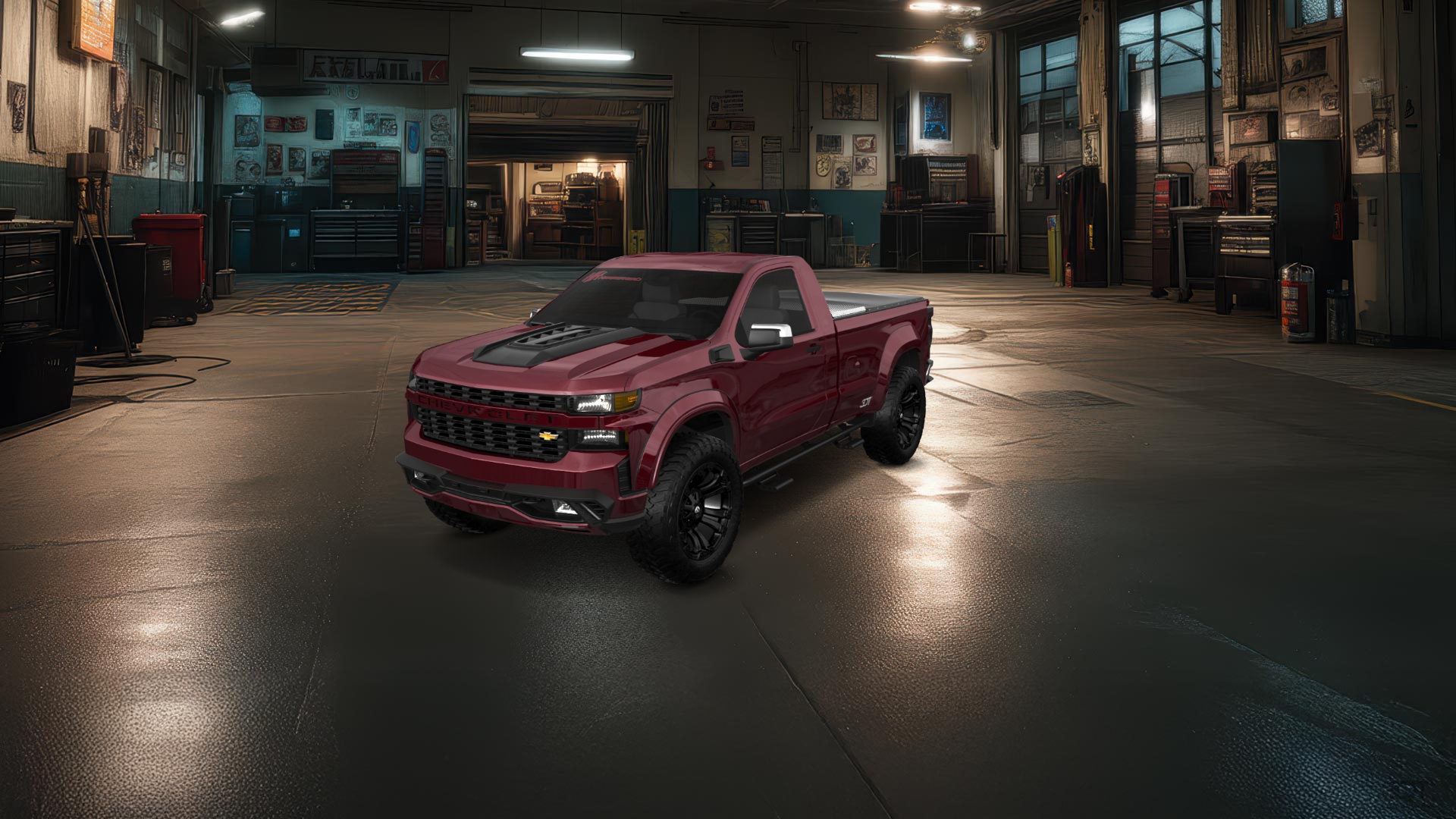 Chevrolet Silverado 1500 Regular Cab 2 Door pickup truck 2019 tuning