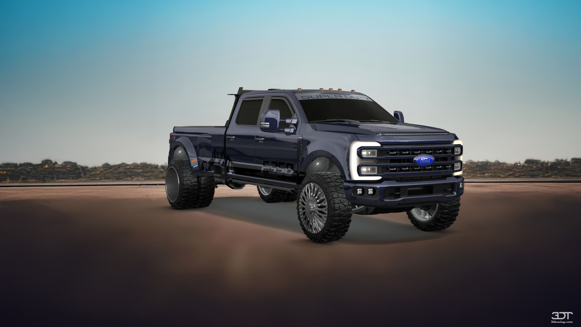 Ford F-350 DRW Crew Cab 4 Door pickup truck 2023 tuning